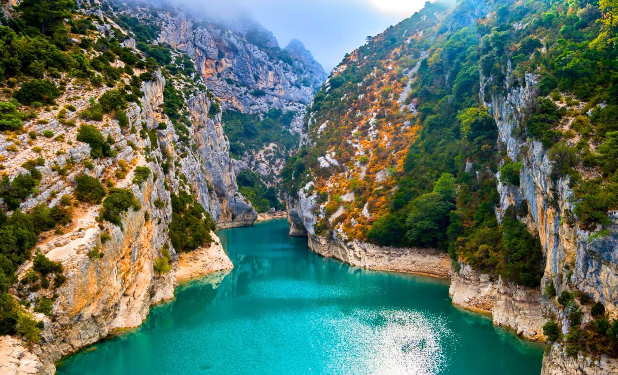 Une rivière au sud de la France