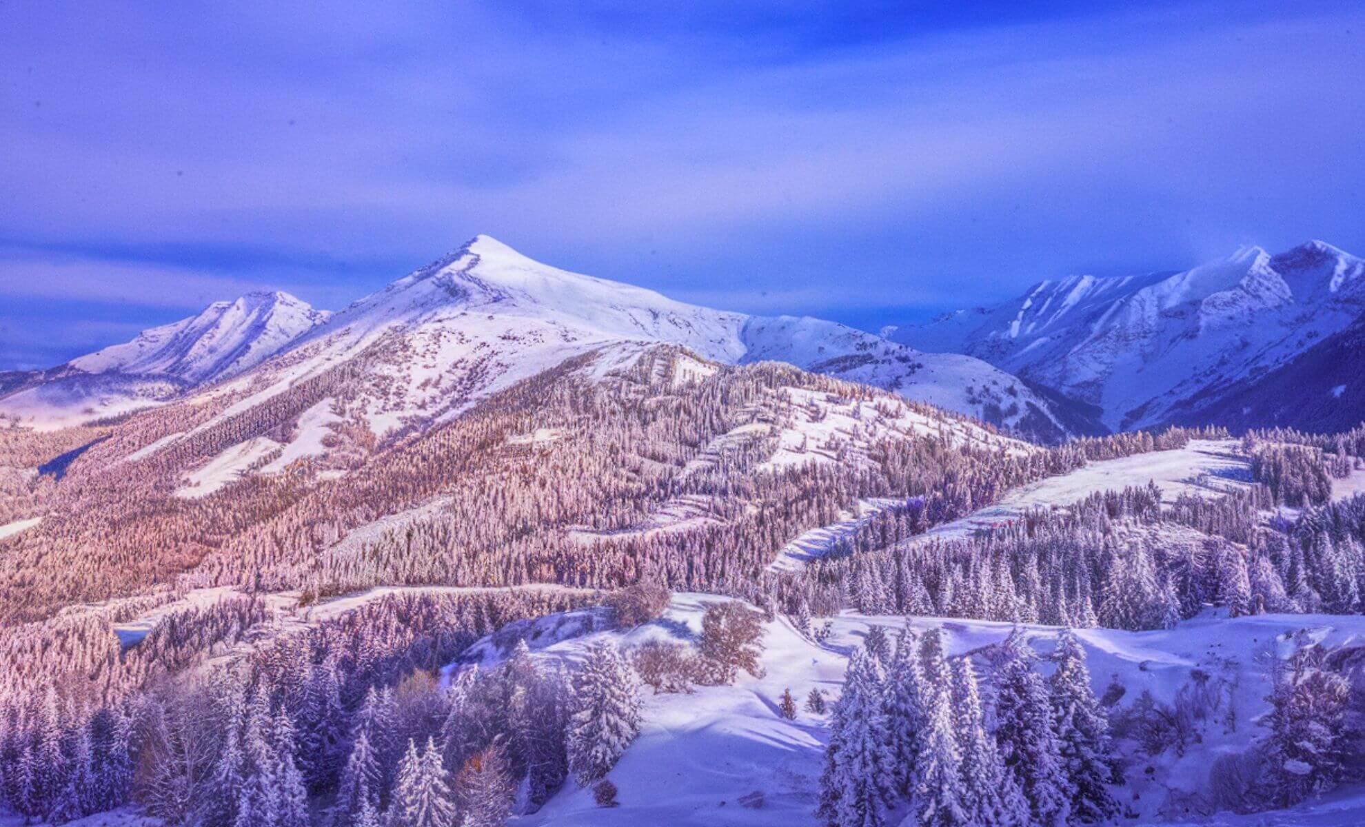 Domaine skiable au Japon