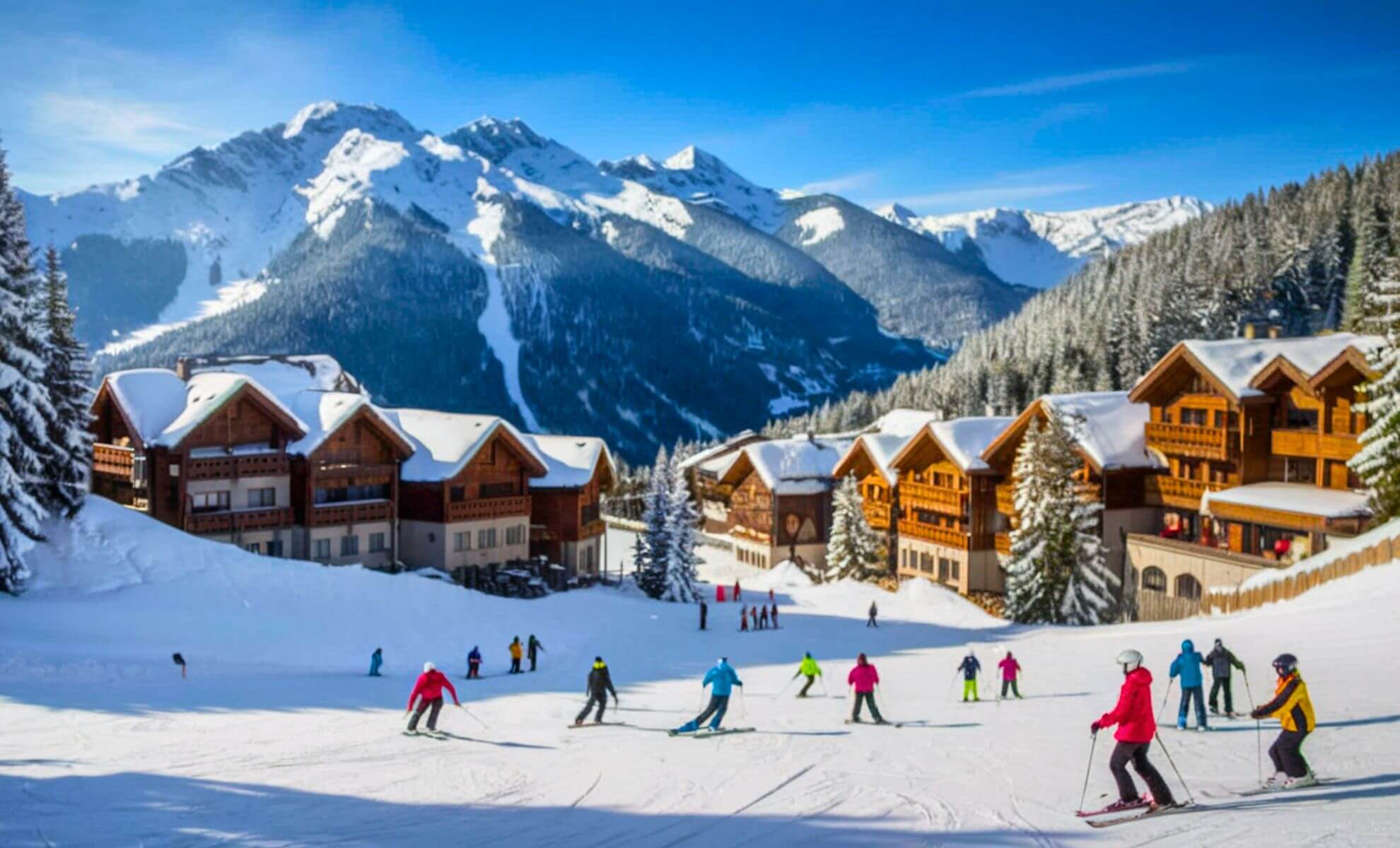 La station de ski Mont Dore en Auvergne