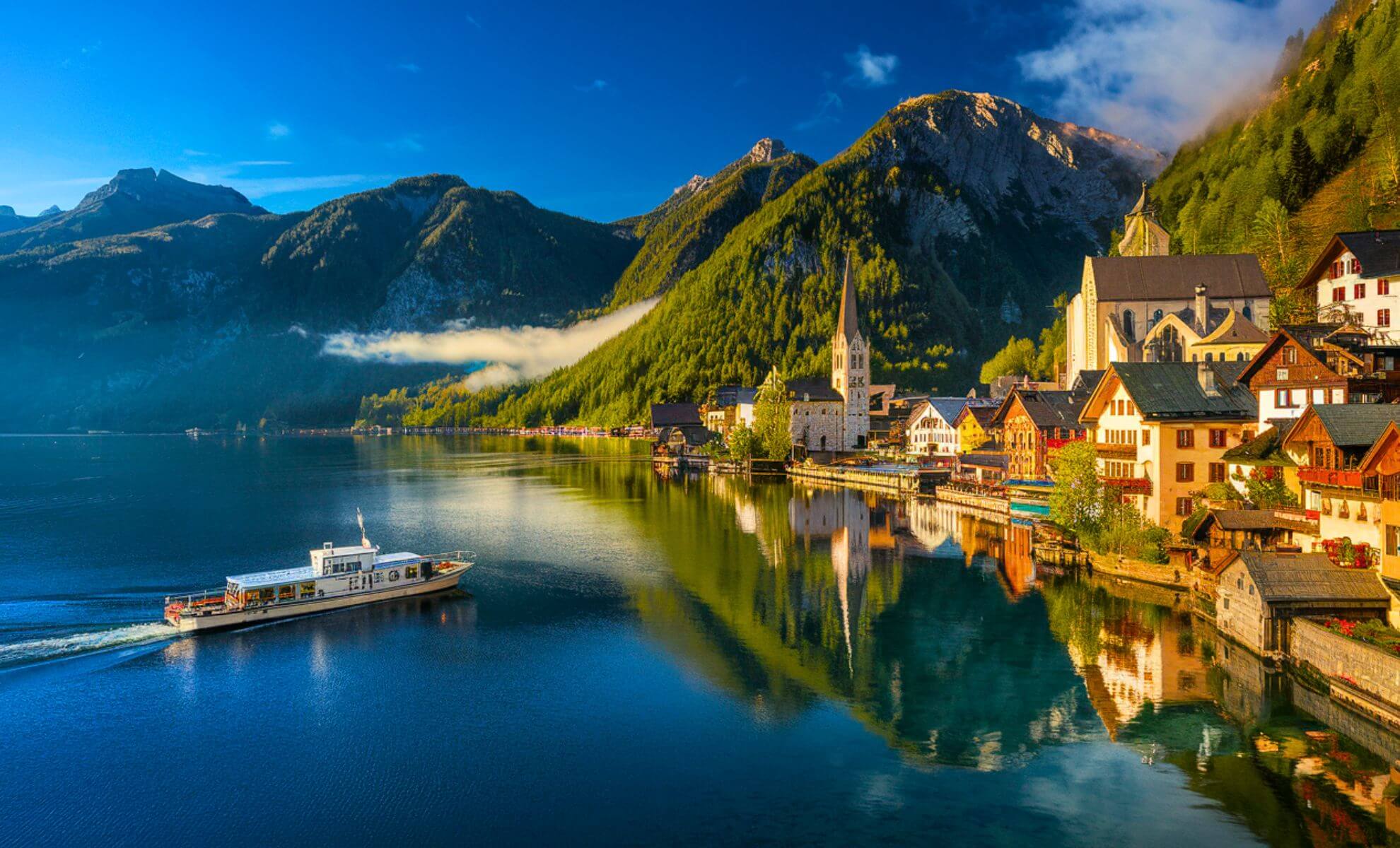 Le village de Hallstatt