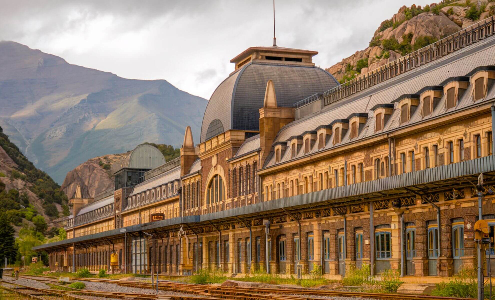 Une gare transformée en hôtel