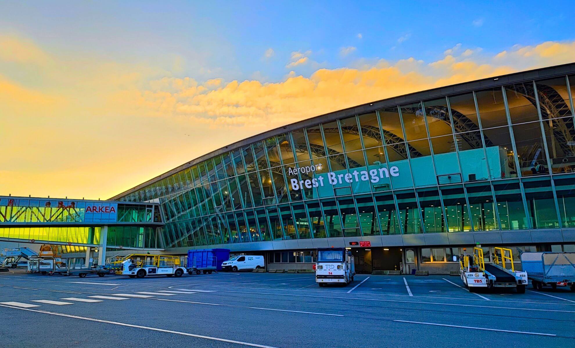 Aéroport de Brest en Bretagne