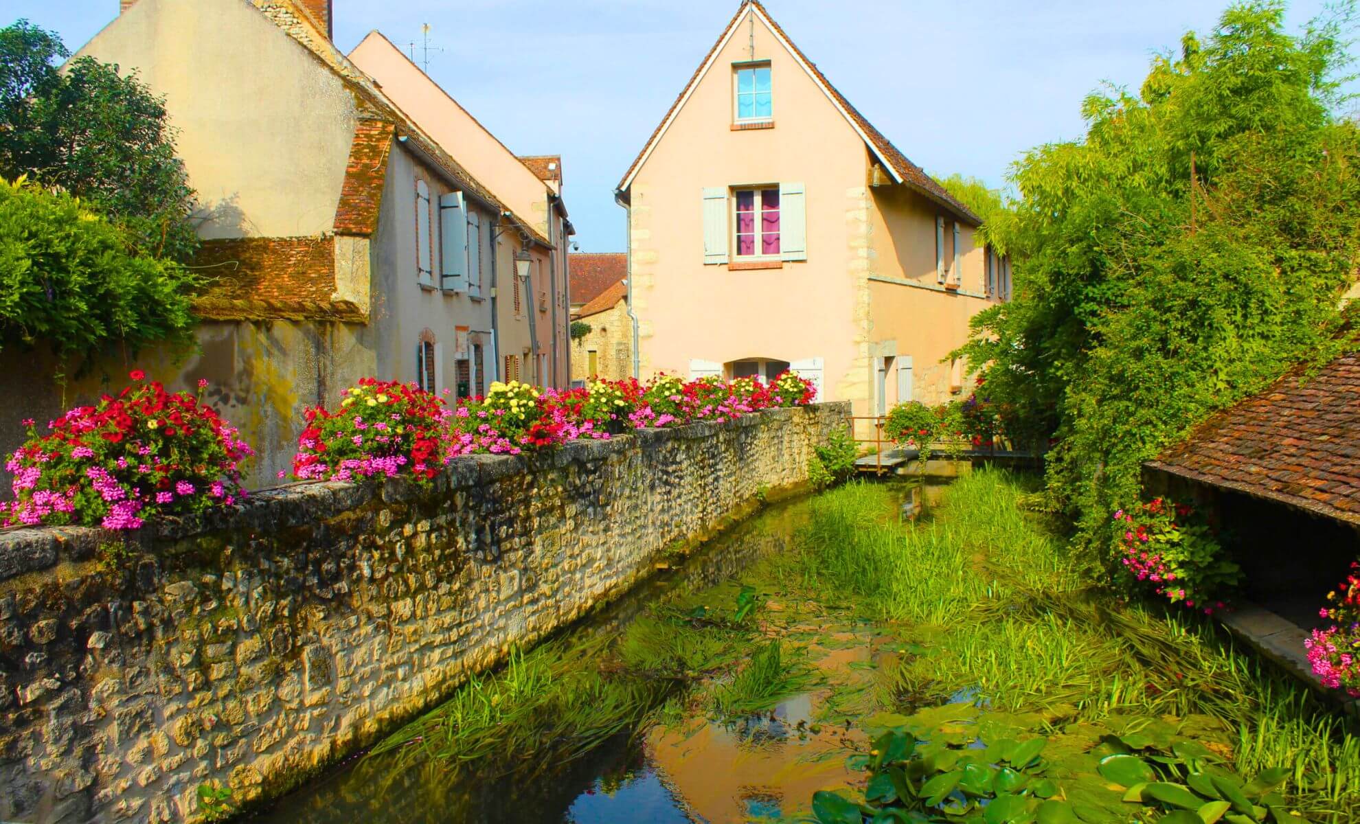 Le village de Ferrières-en-Gâtinais