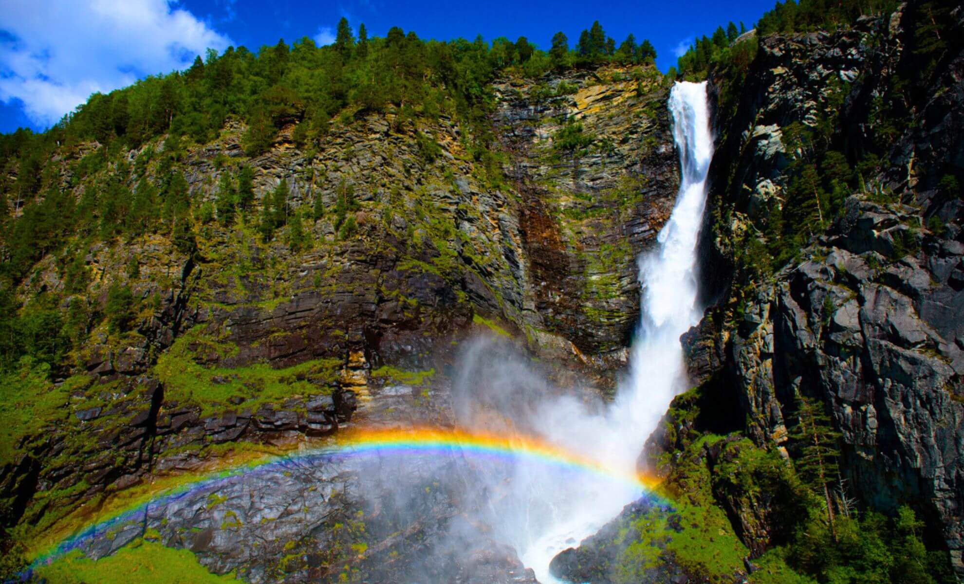 Les cascades de Vinnufossen