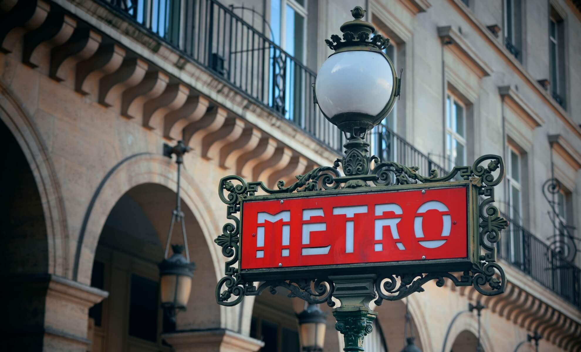 Plaque Metro Paris