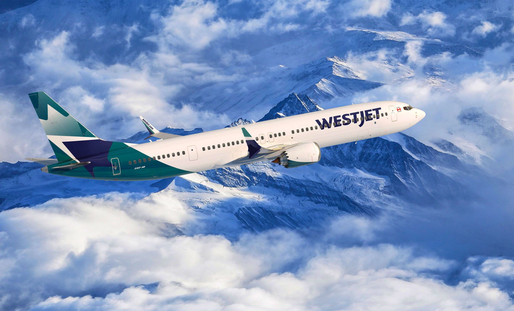Avion de la compagnie WestJet