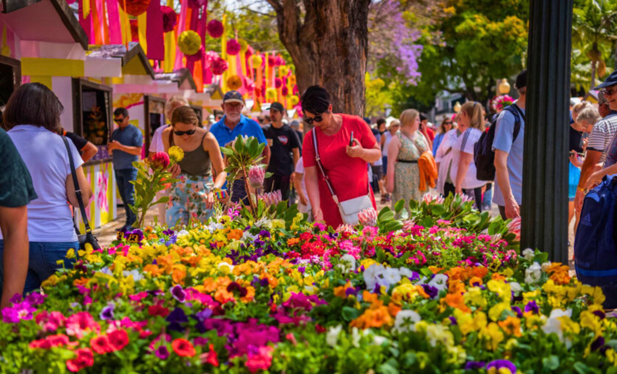 La fête de la fleur sur l'île de Madère