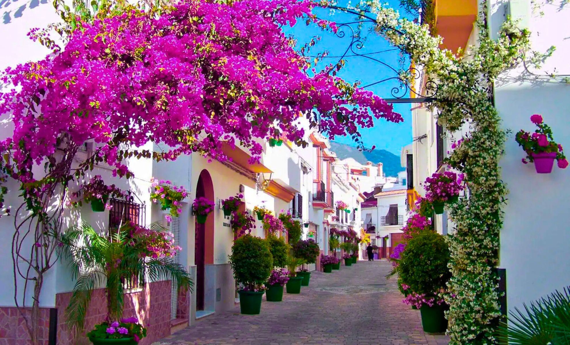 La vieille ville d'Estepona