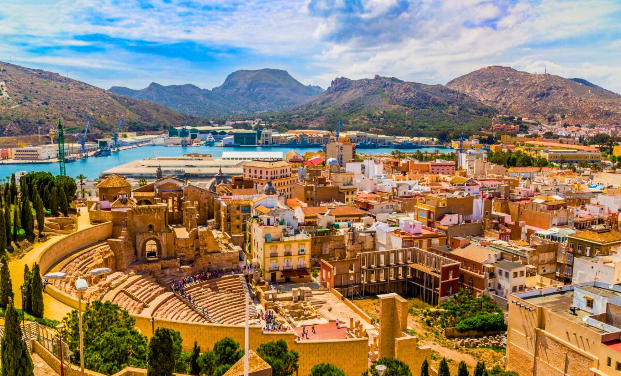 La ville de Murcie en Espagne