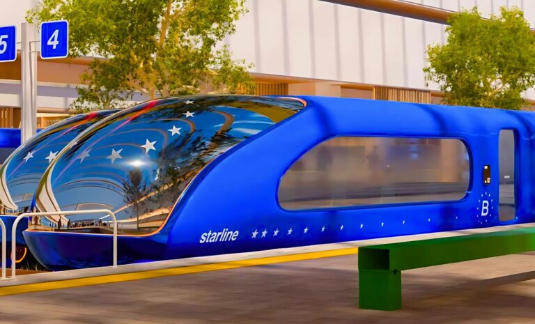 Dites adieu aux avions : Le nouveau train Starline veut vous faire ...