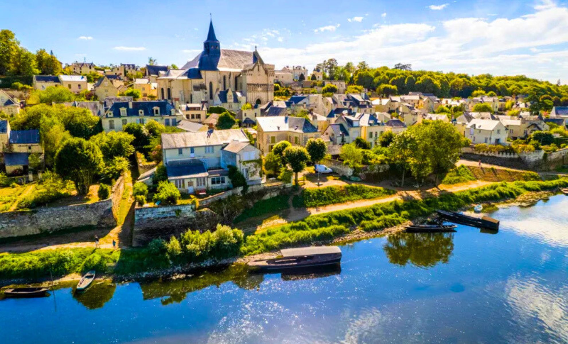 Le village de Candes-Saint-Martin