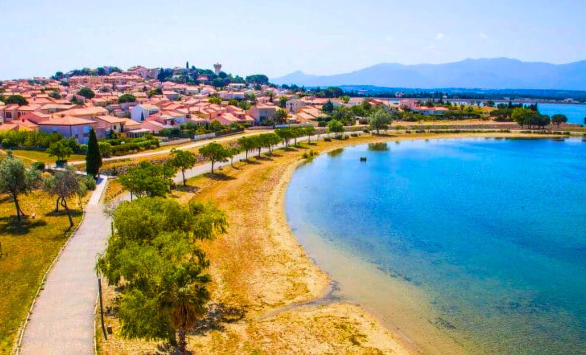 Au bord du lac de Villeneuve-de-la-Raho
