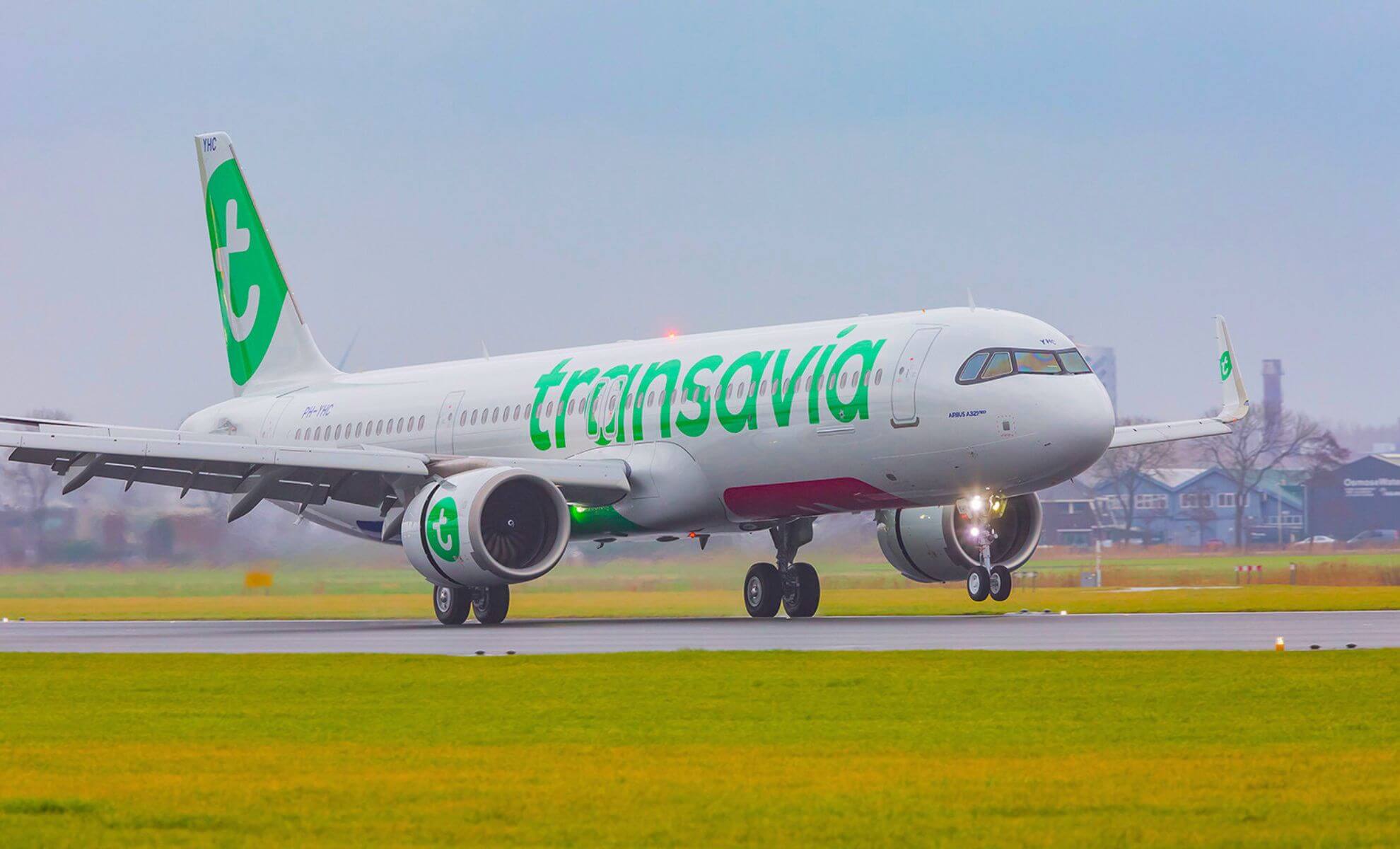 Avion de la compagnie Transavia
