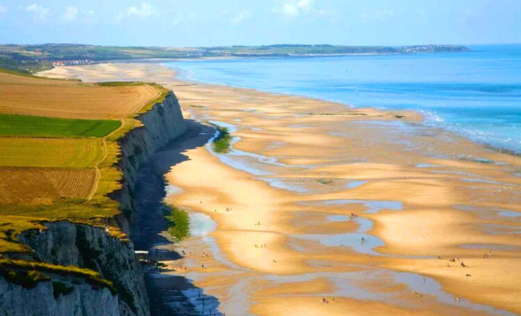 La plage du Cap Blanc-Nez