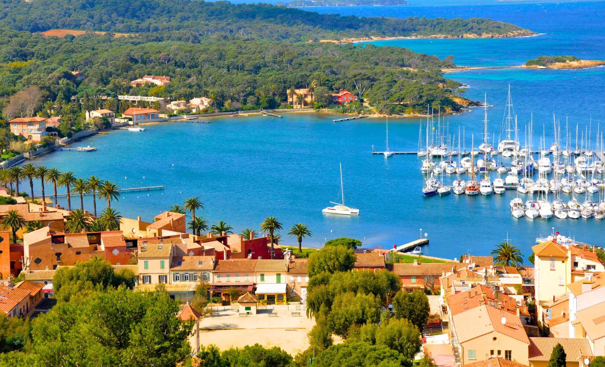 La presqu'île de Giens dans le Var