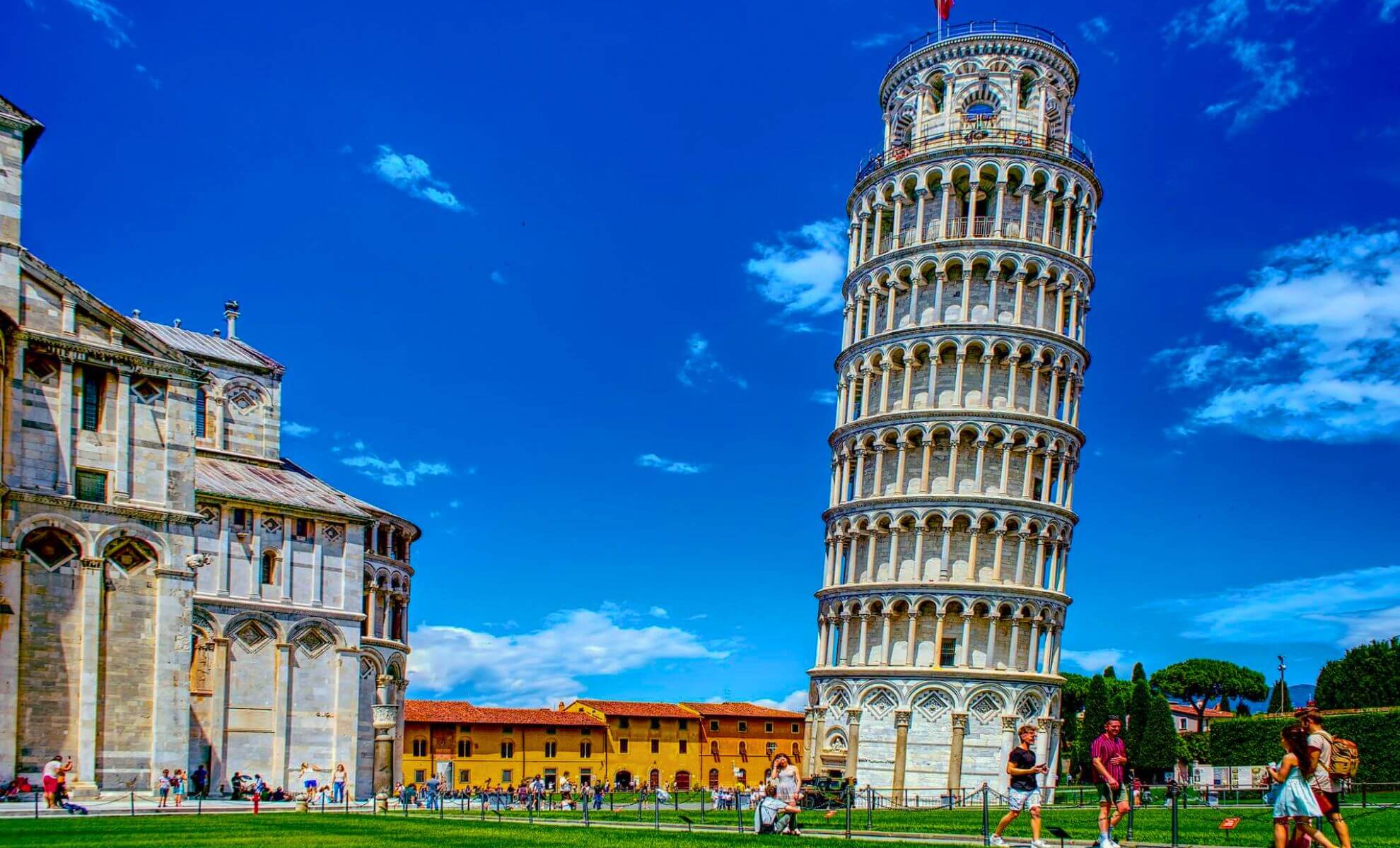 La tour de Pise en Italie