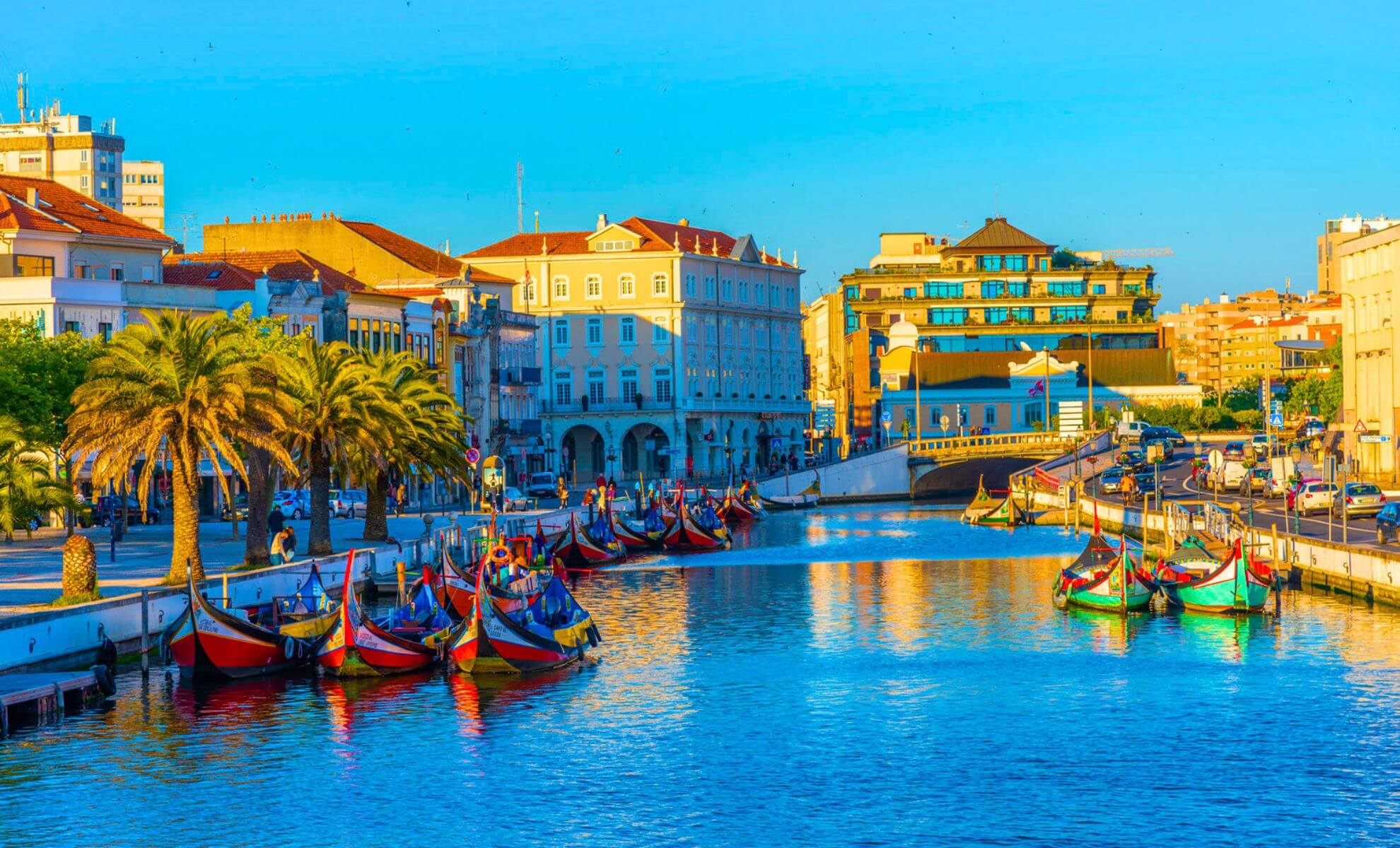 La ville d'Aveiro au Portugal