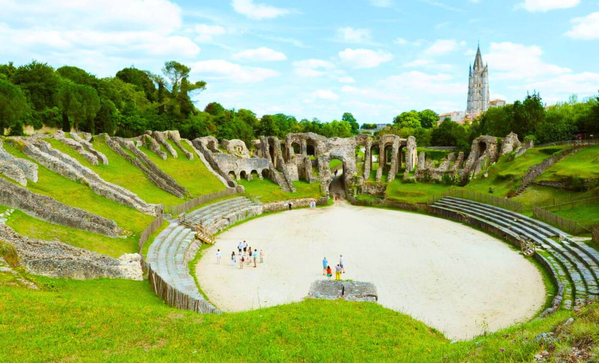 L'amphithéâtre gallo romain de Saintes