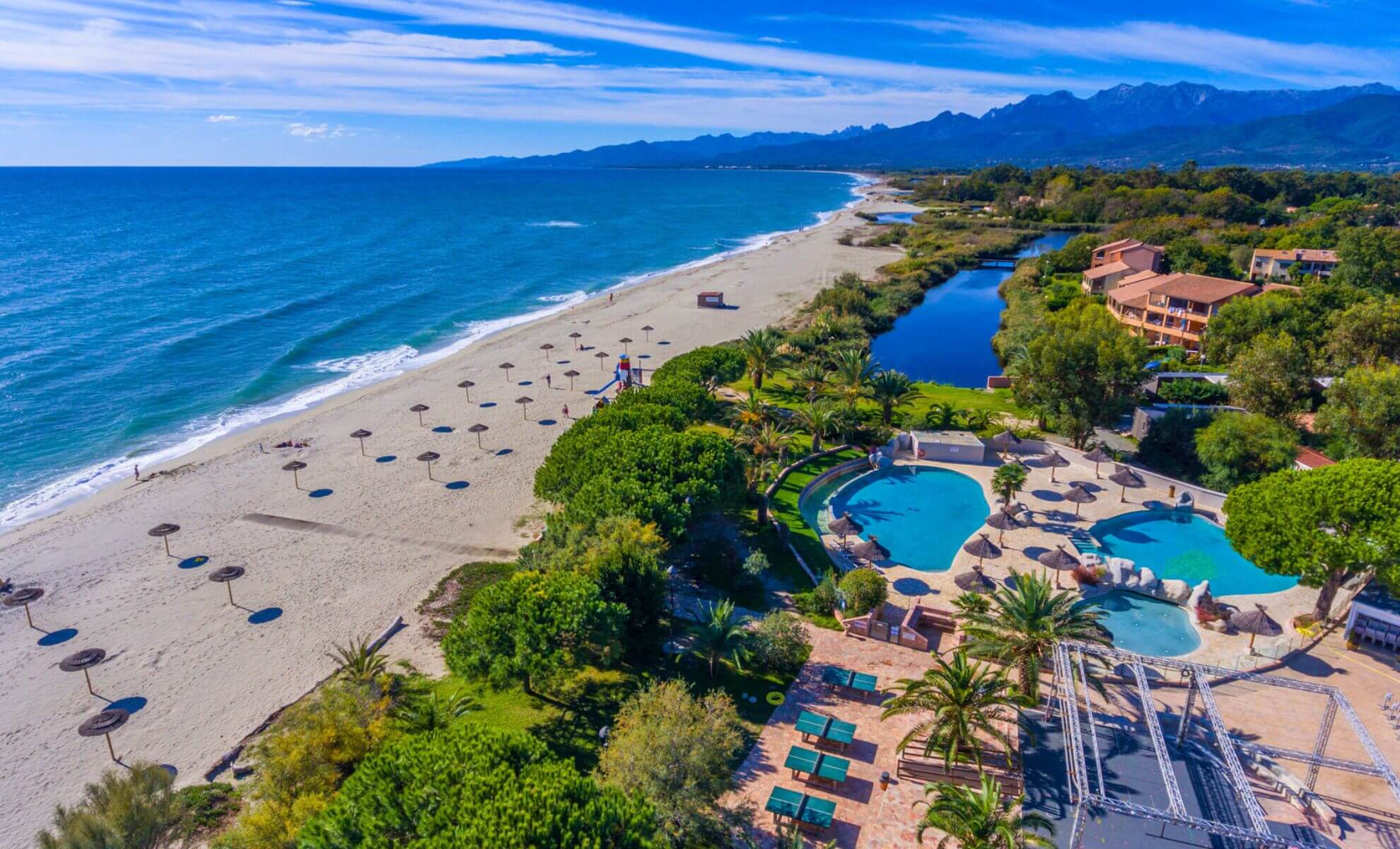 Le camping Arinella Bianca en Corse
