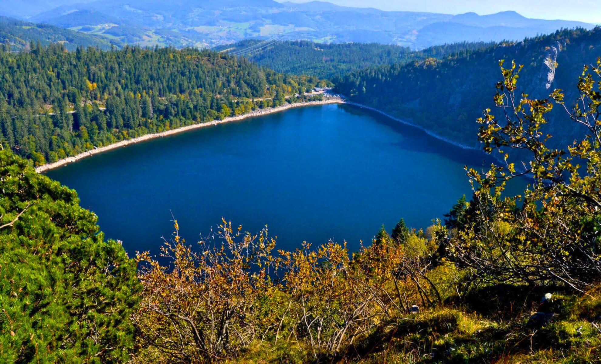 Le lac Blanc dans les Vosges