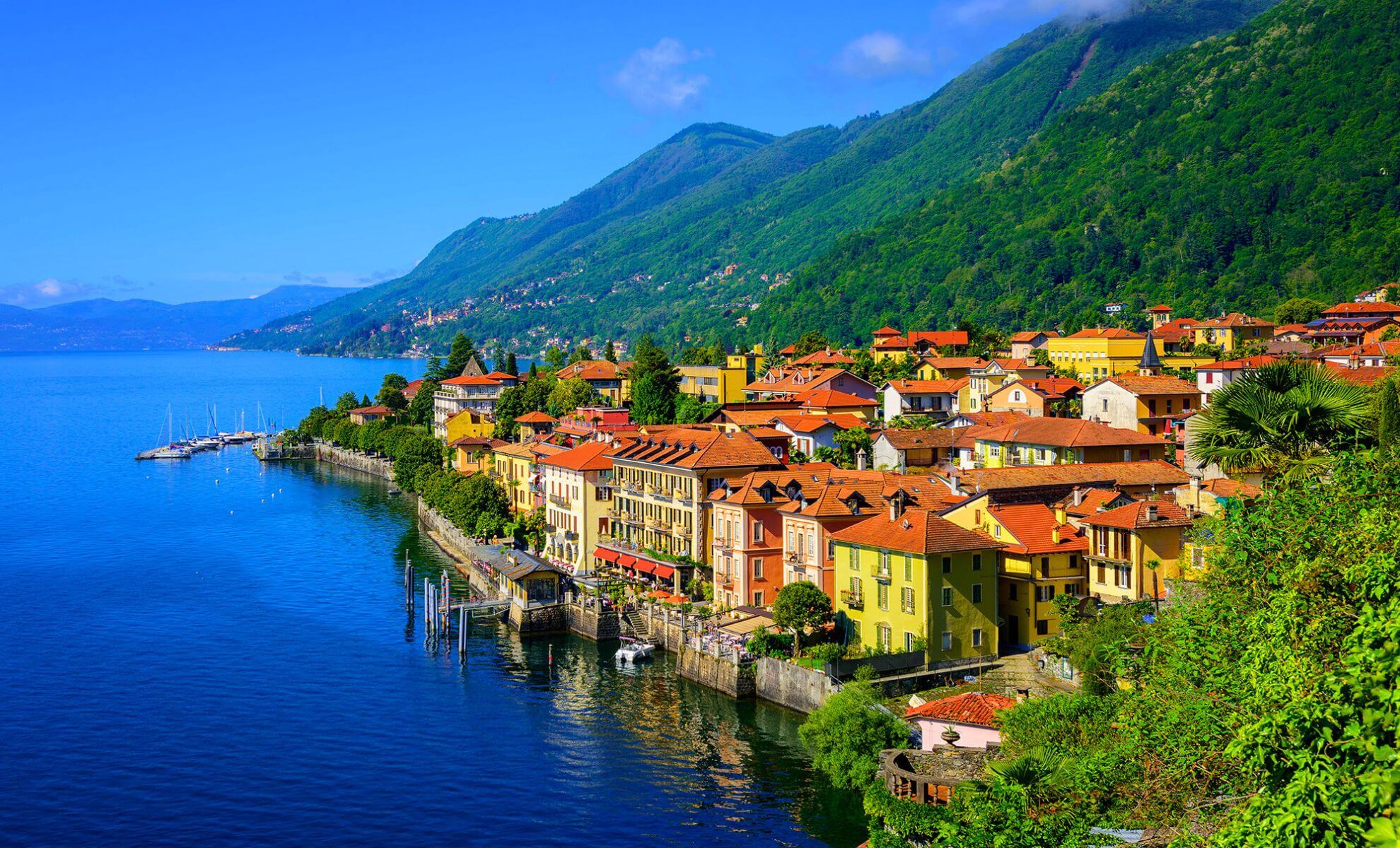 Le lac Majeur en Italie