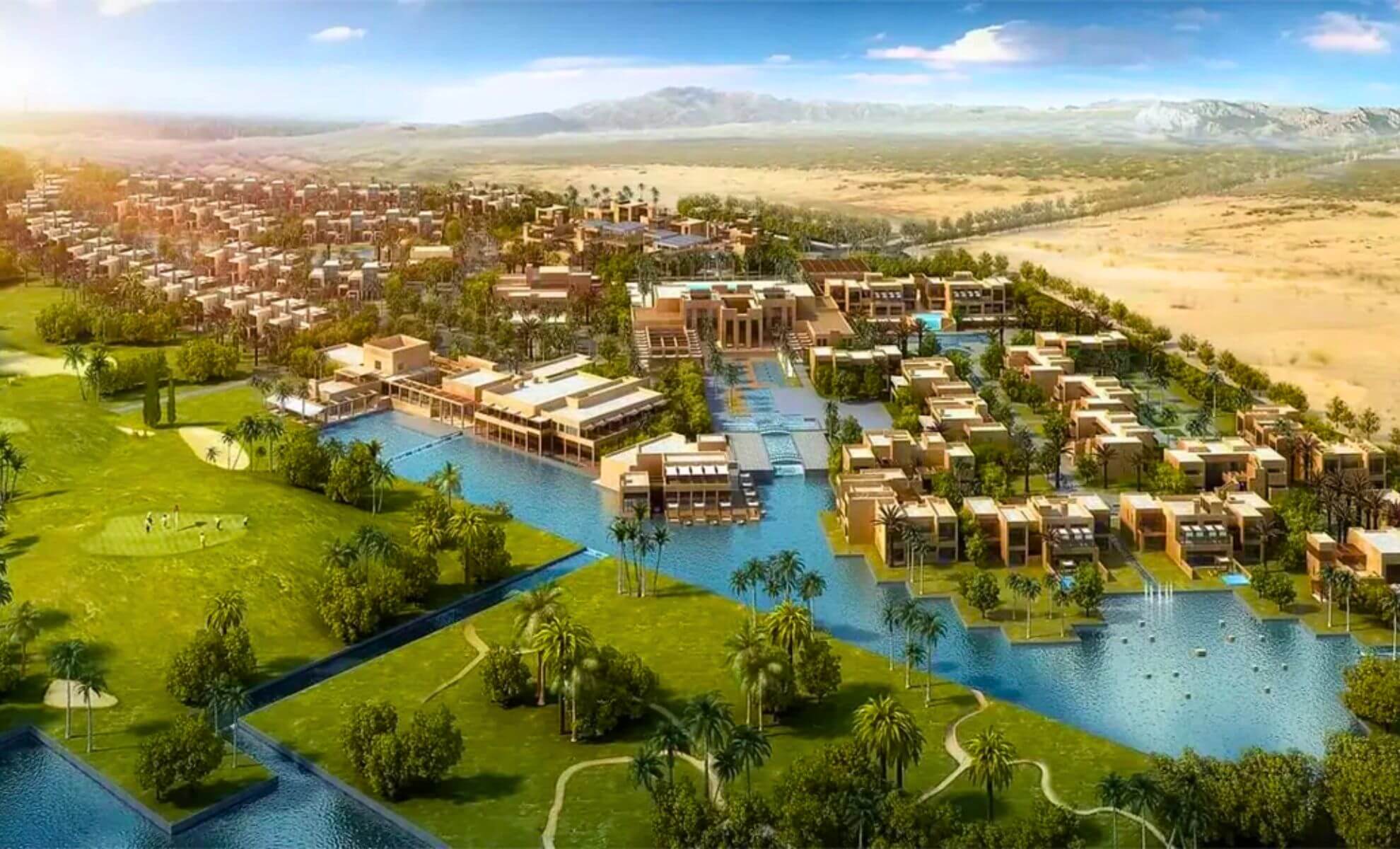 Le parc Hyatt Marrakech