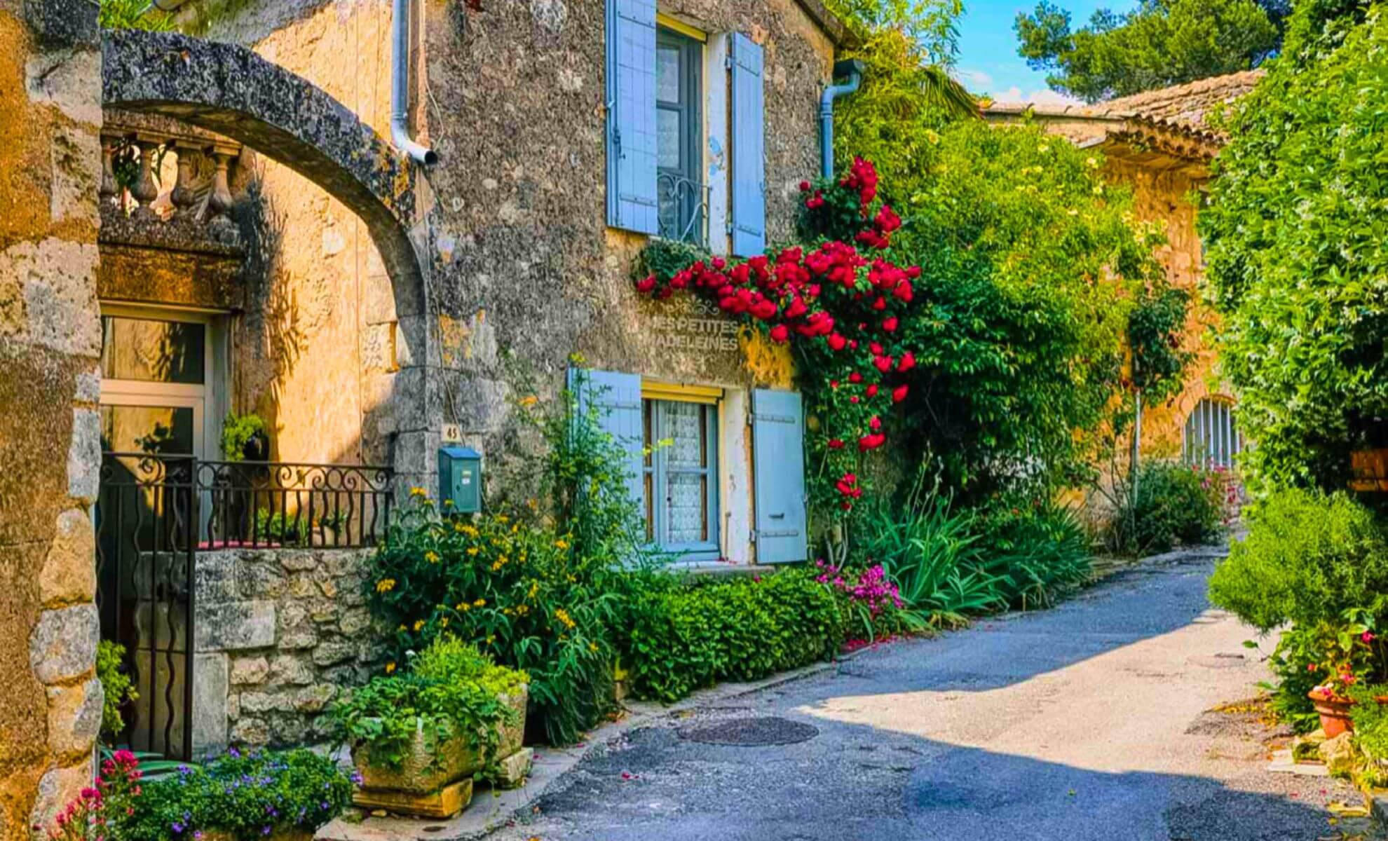 Le village d'Oppède-le-Vieux