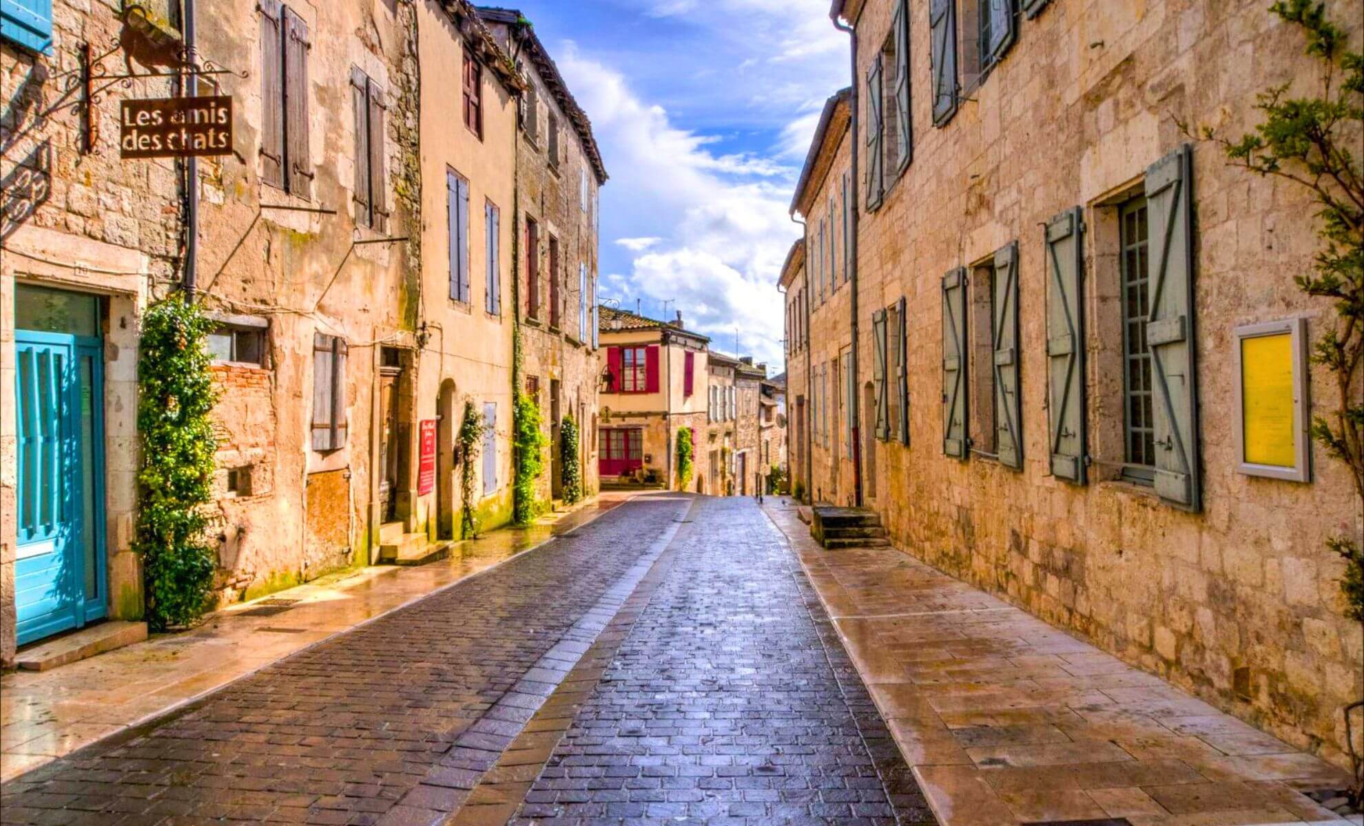 Le village de Lauzerte
