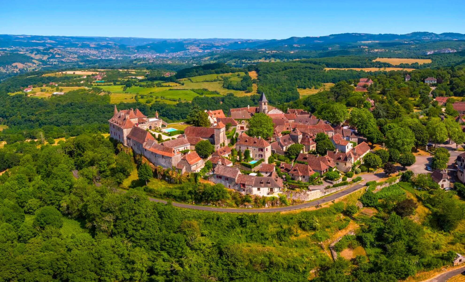Le village de Loubressac