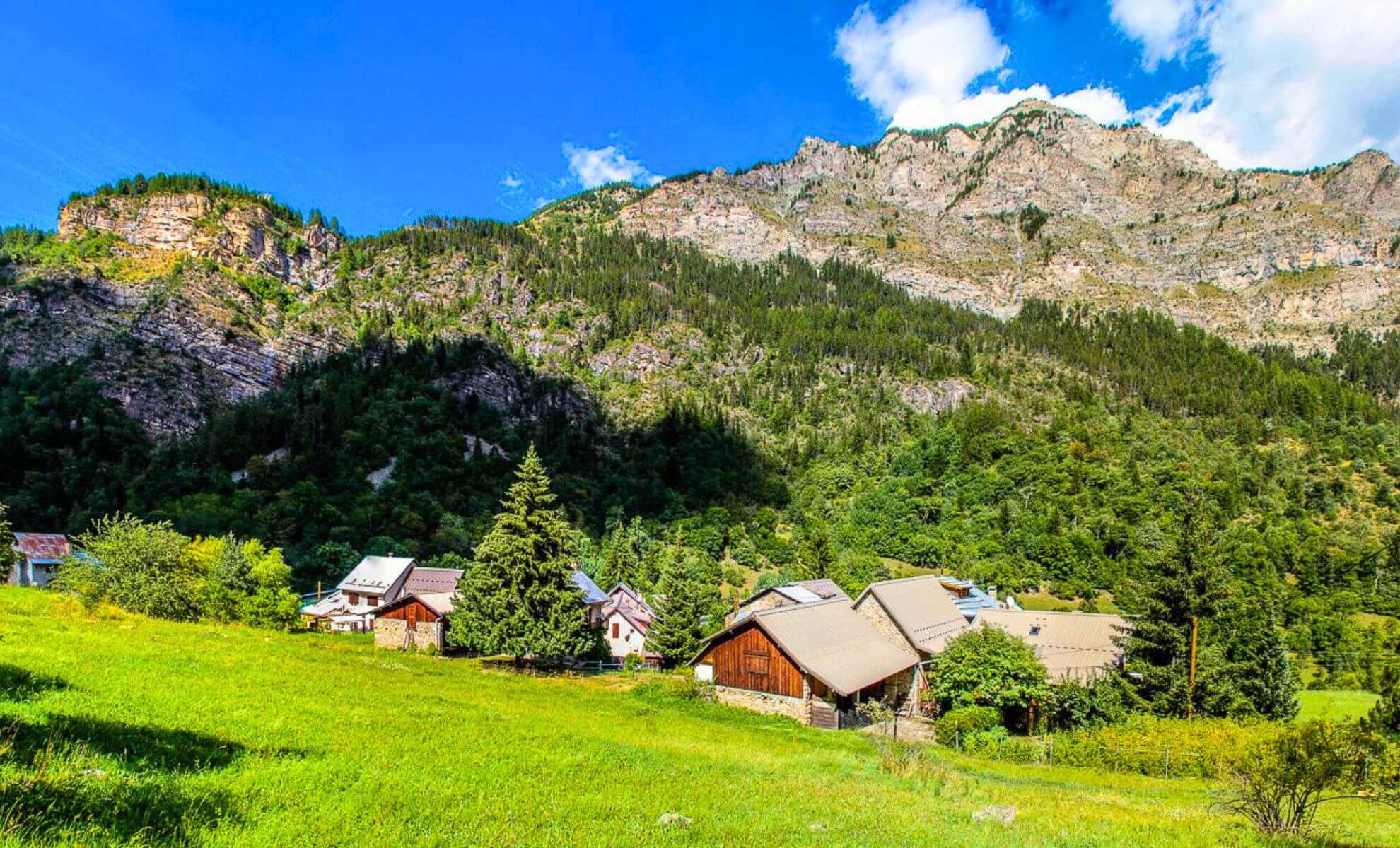 Le village de Villars-Colmars