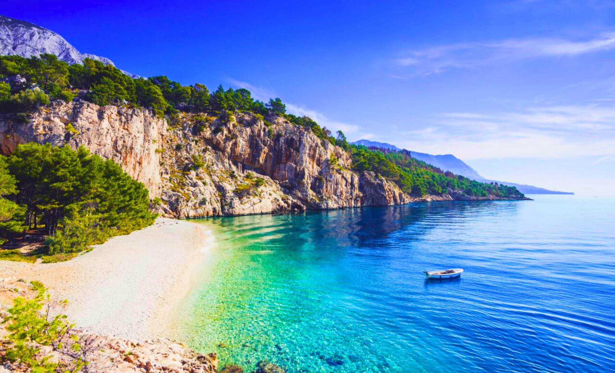 Une plage à Split