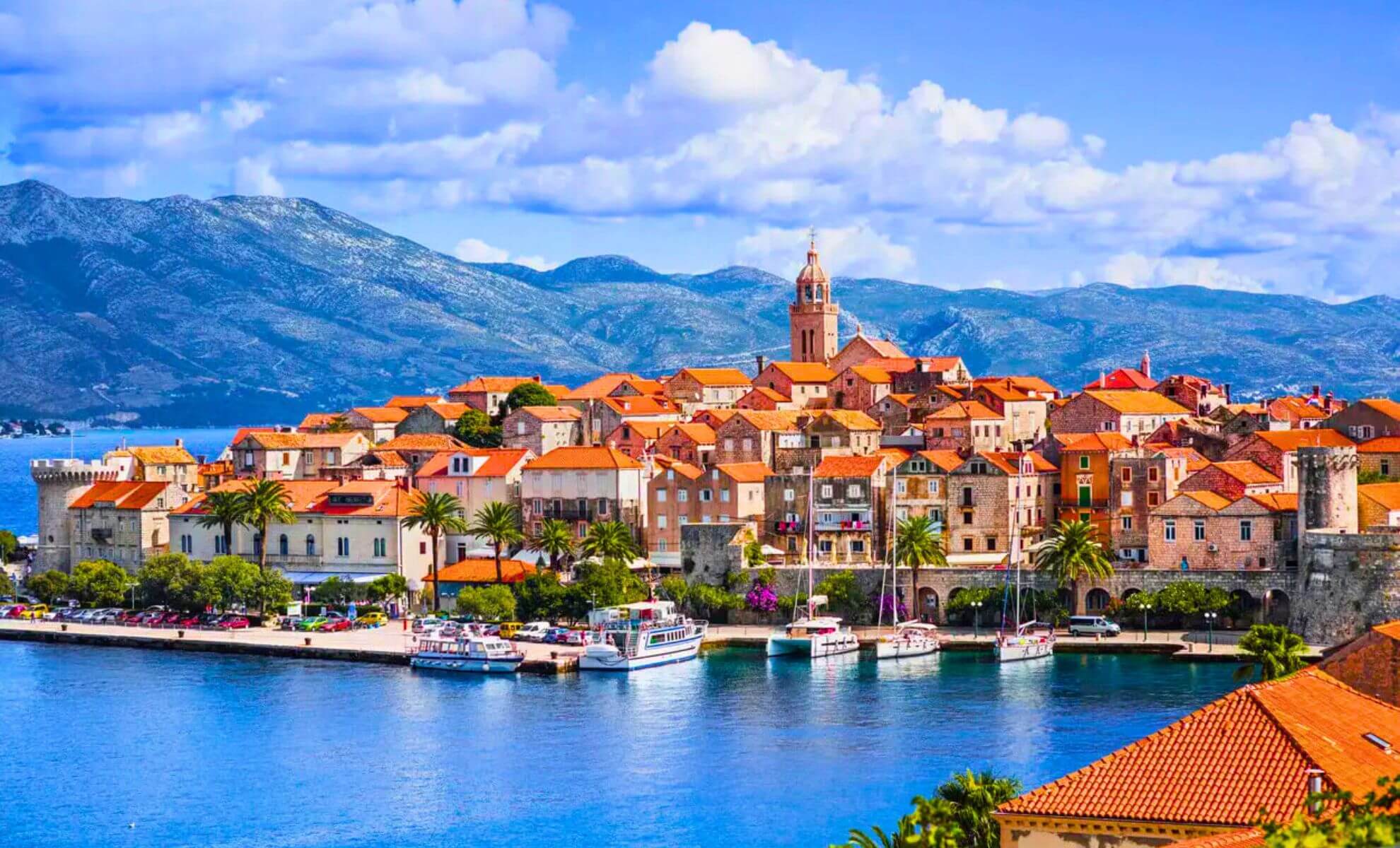 L'île de Korcula en Croatie
