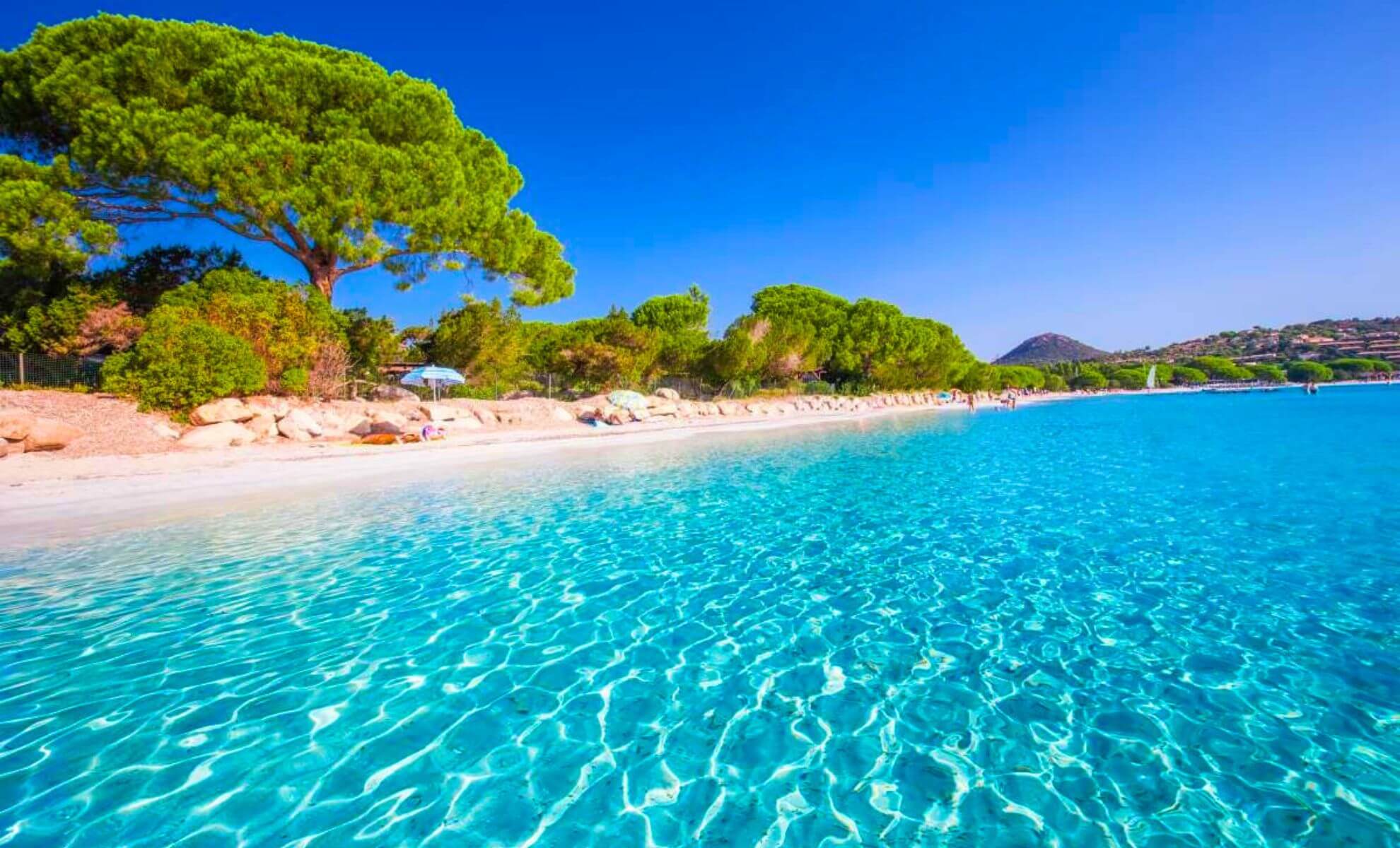 La plage de Santa Giulia