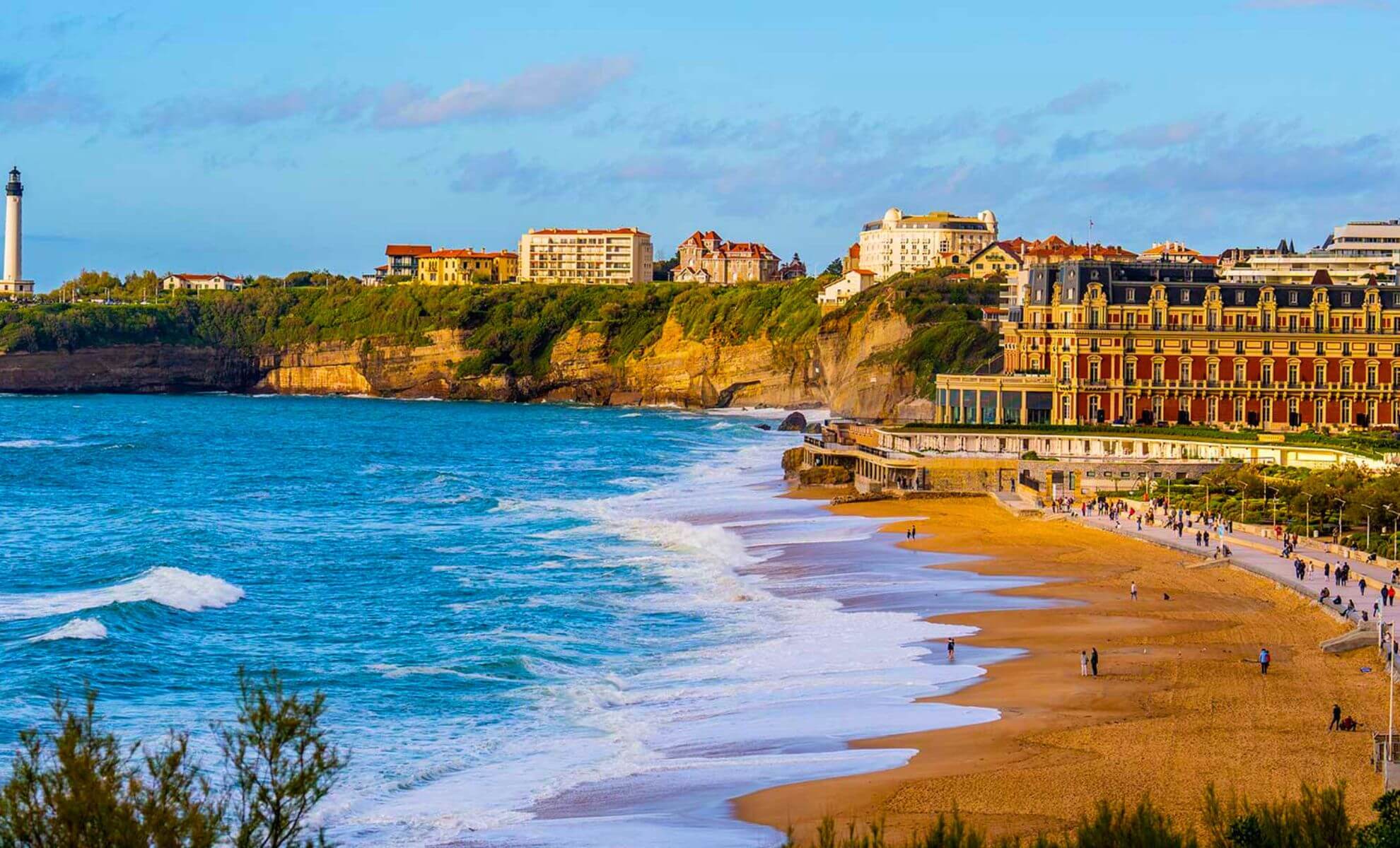 La ville de Biarritz