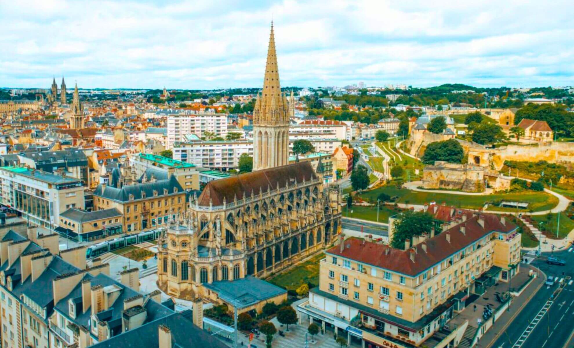 La ville de Caen