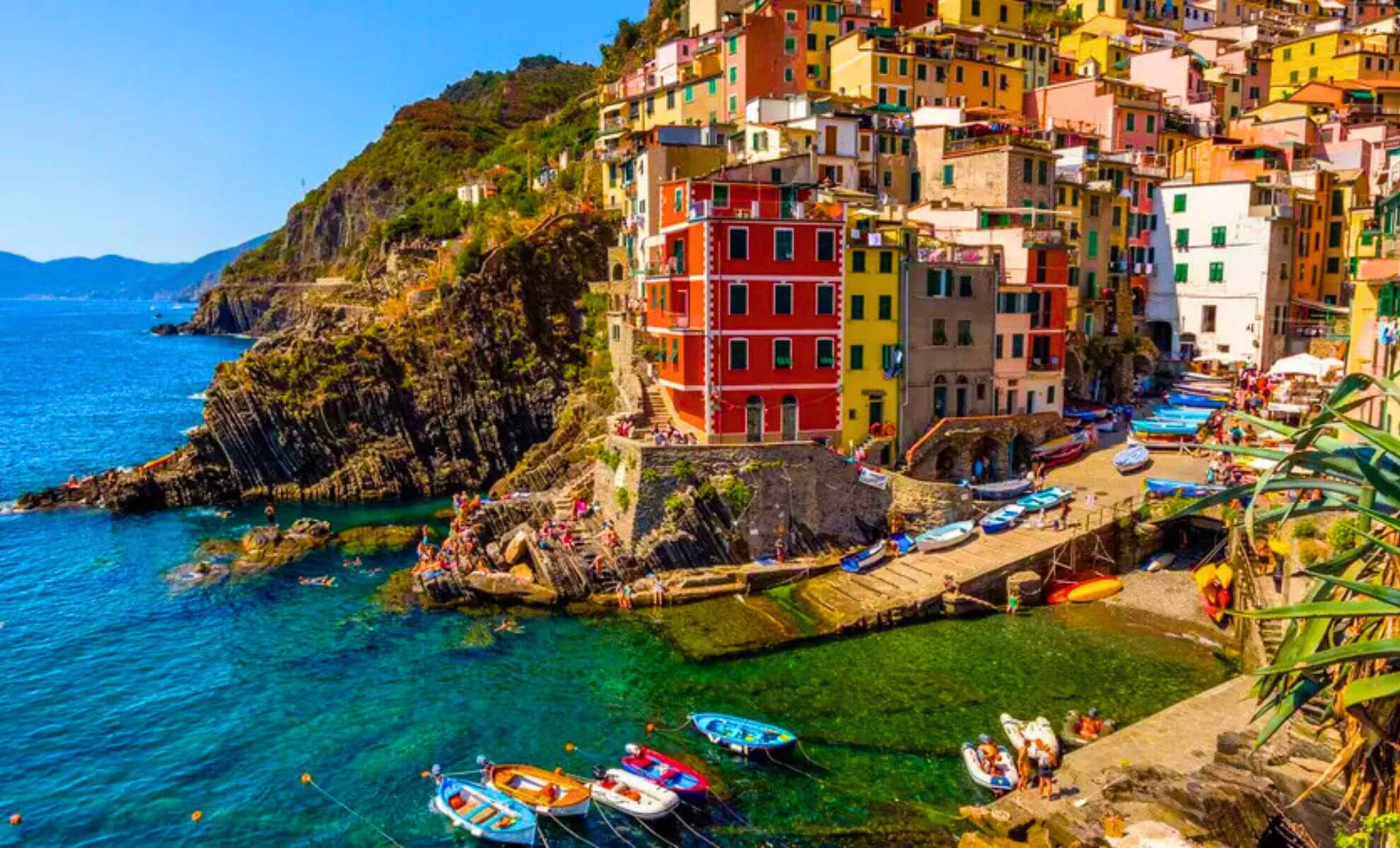 La ville de Gênes en Italie