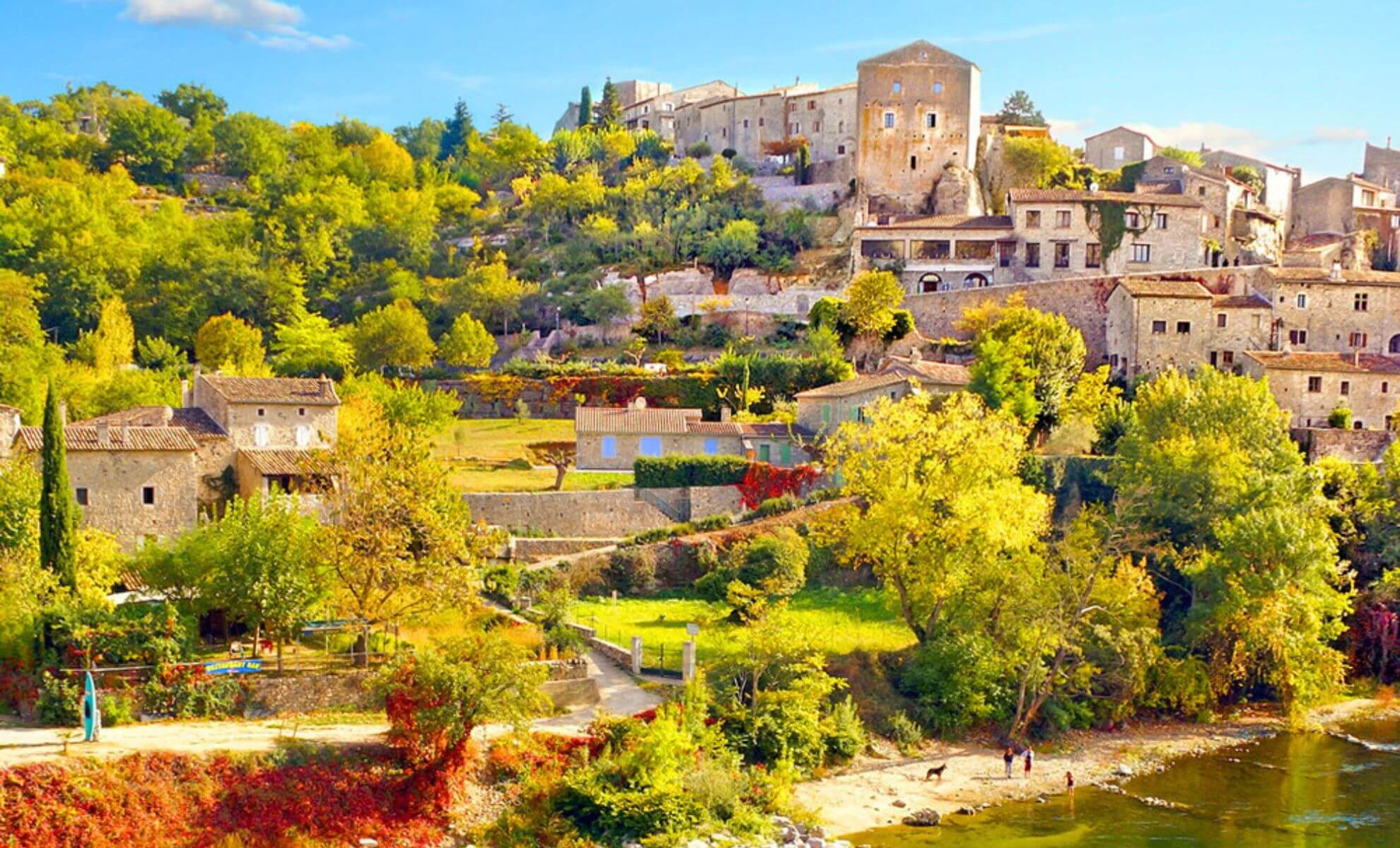Le village de Balazuc