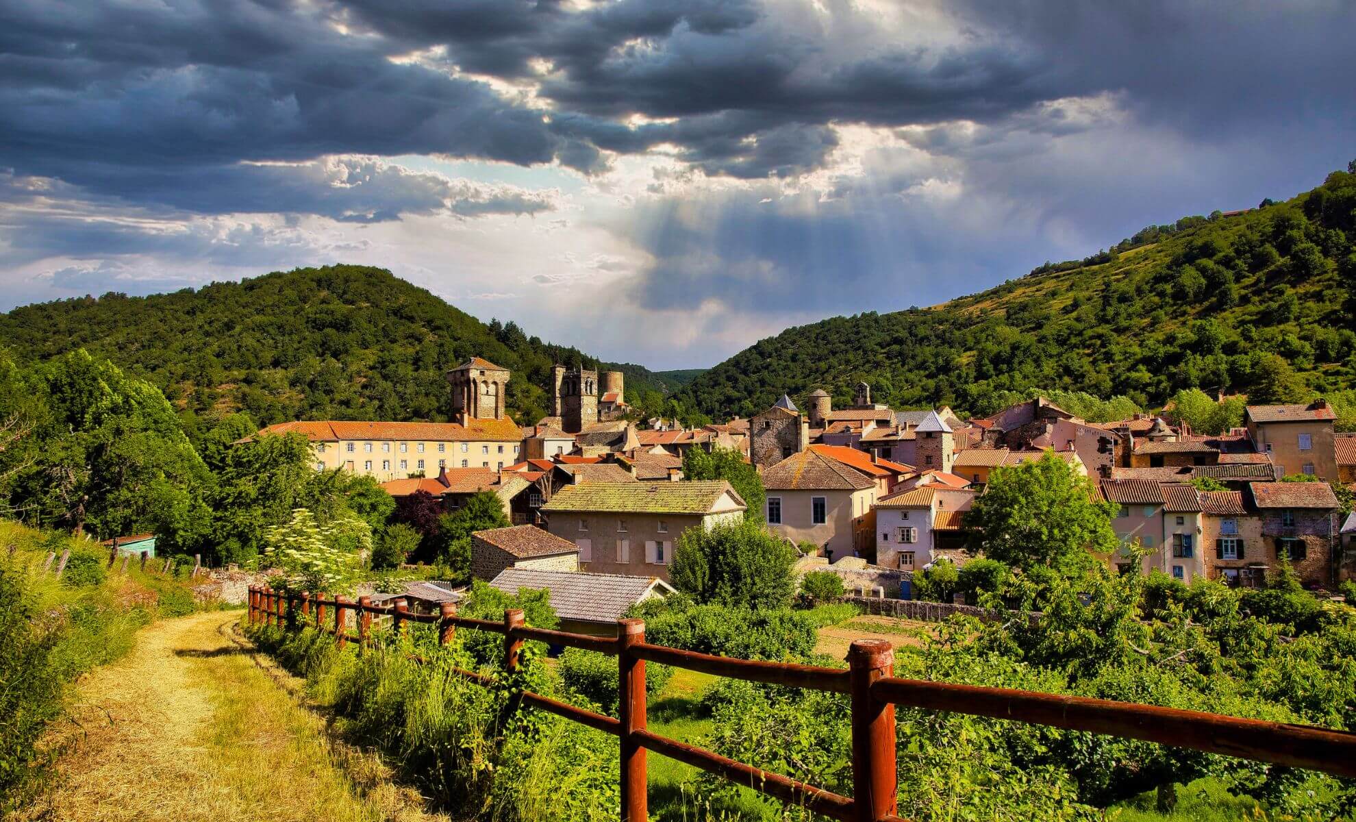 Le village de Blesle