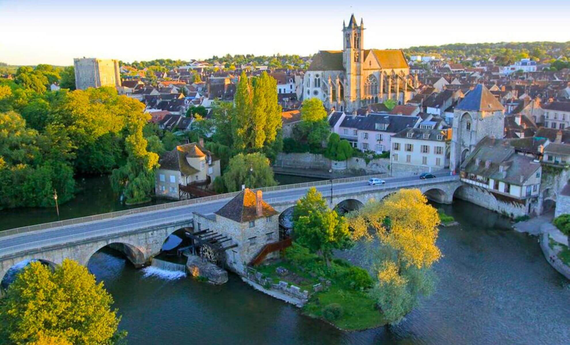 Le village de Moret-sur-Loing
