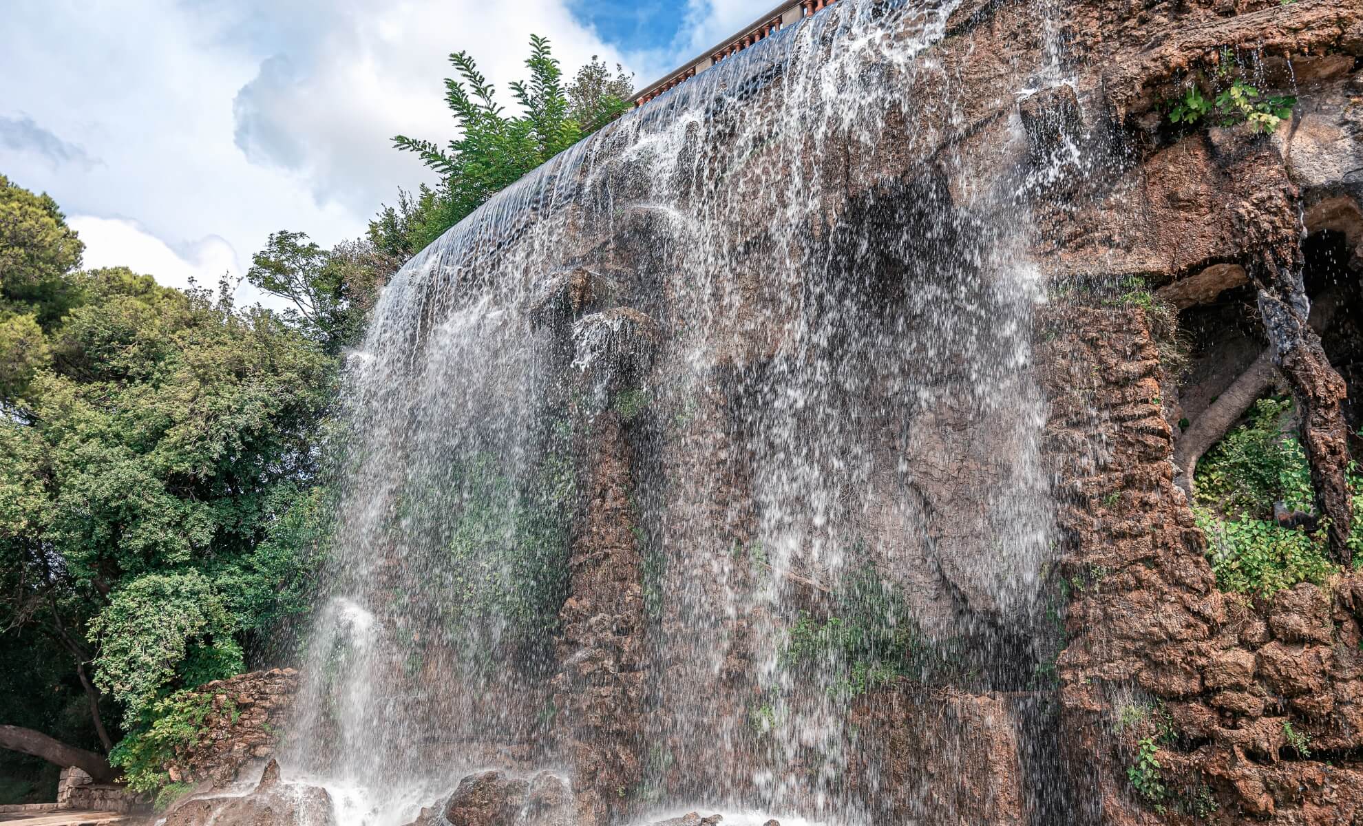 cascade artificielle du Casteu