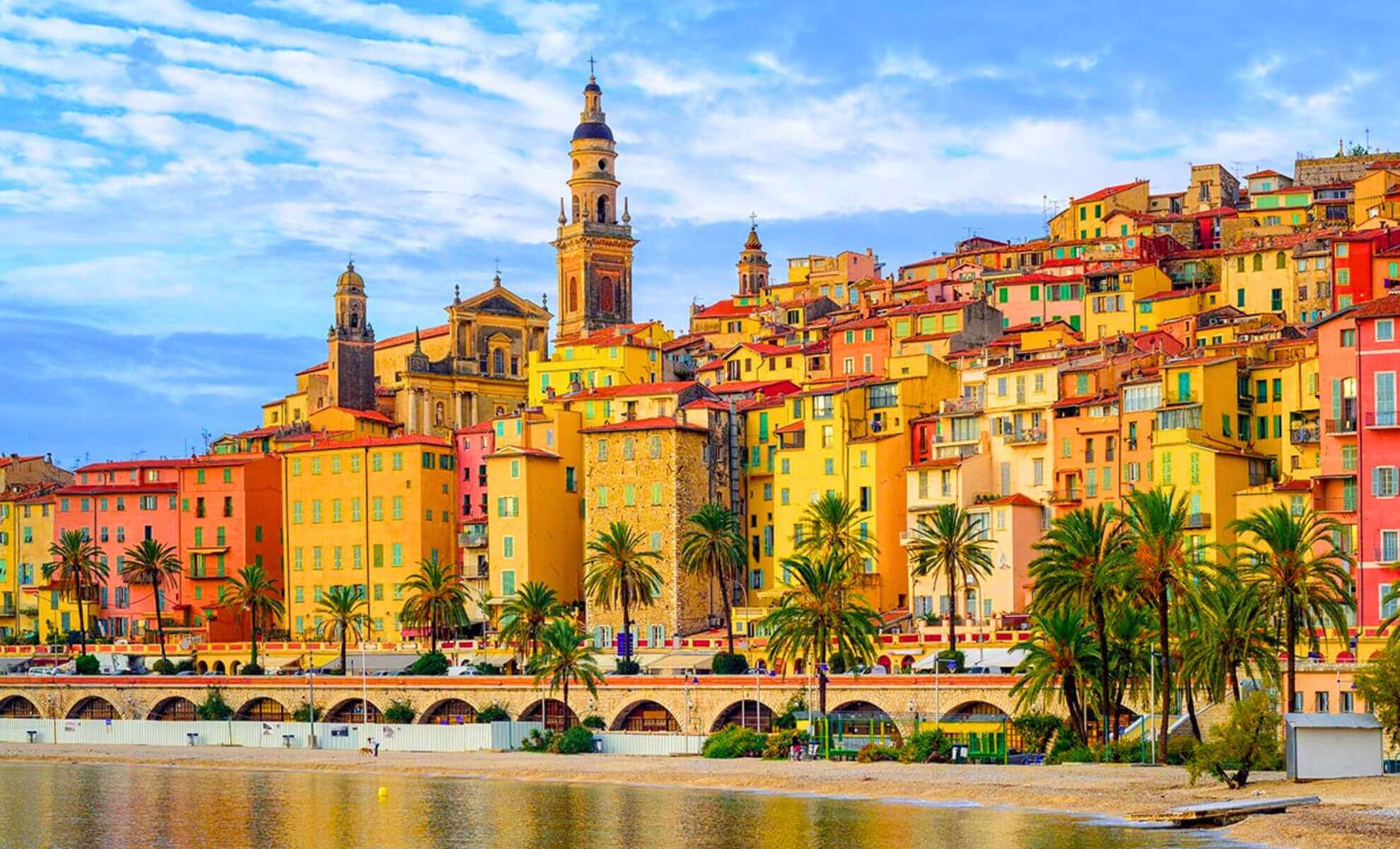 Région PACA au sud-est de la France