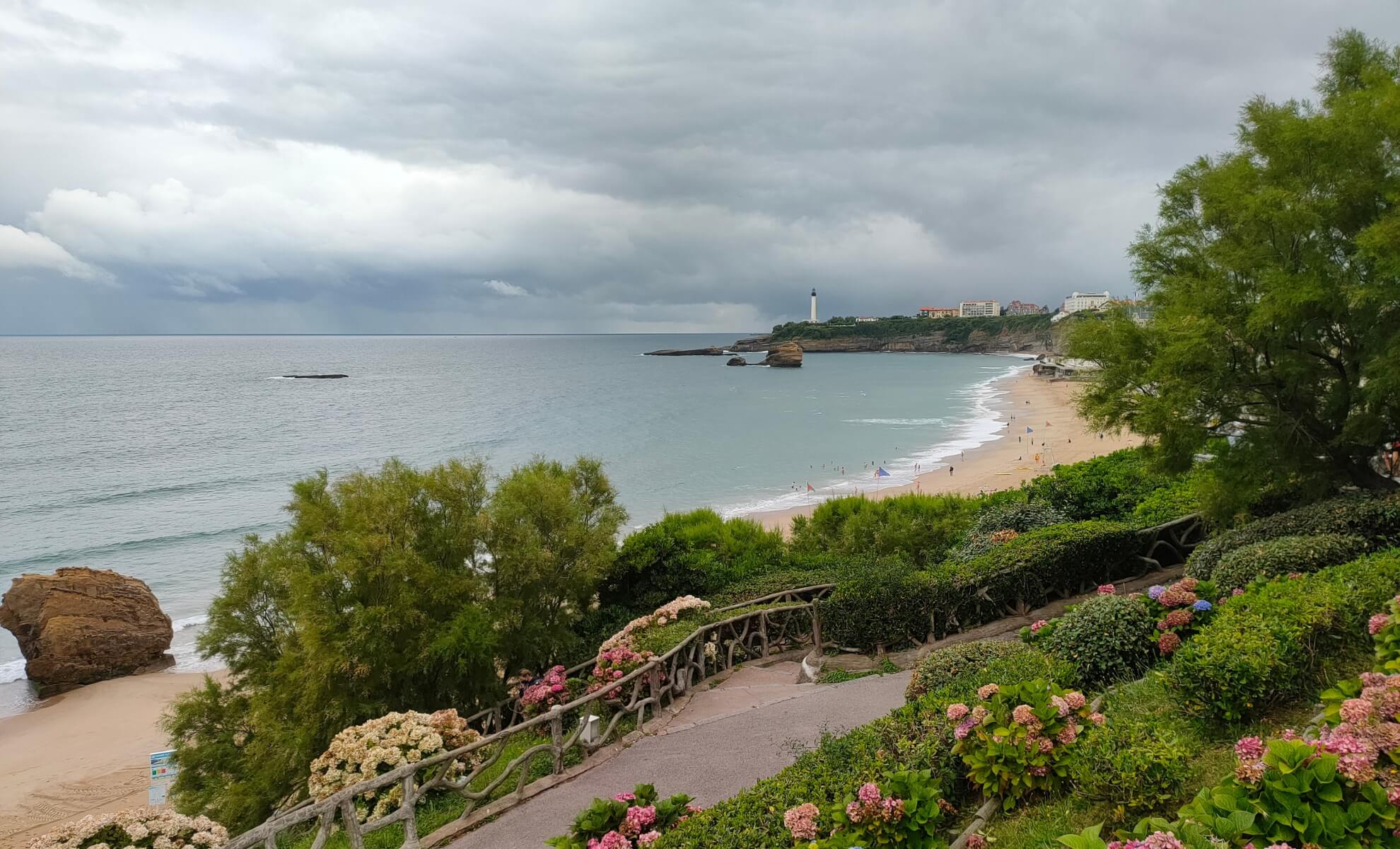Baignade à Port-Vieux