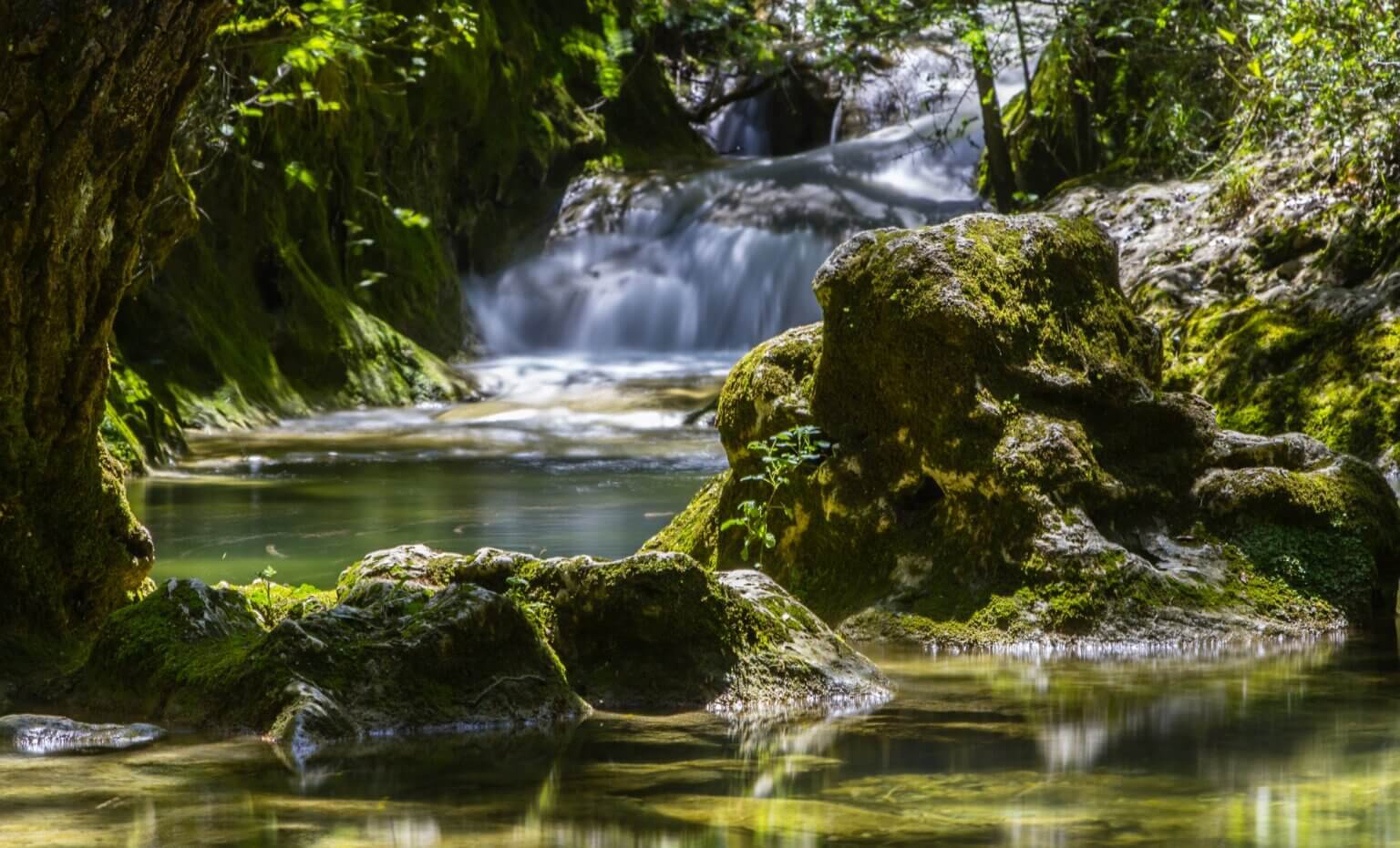 Cette rivière cachée du Var offre des paysages qui semblent irréels ...