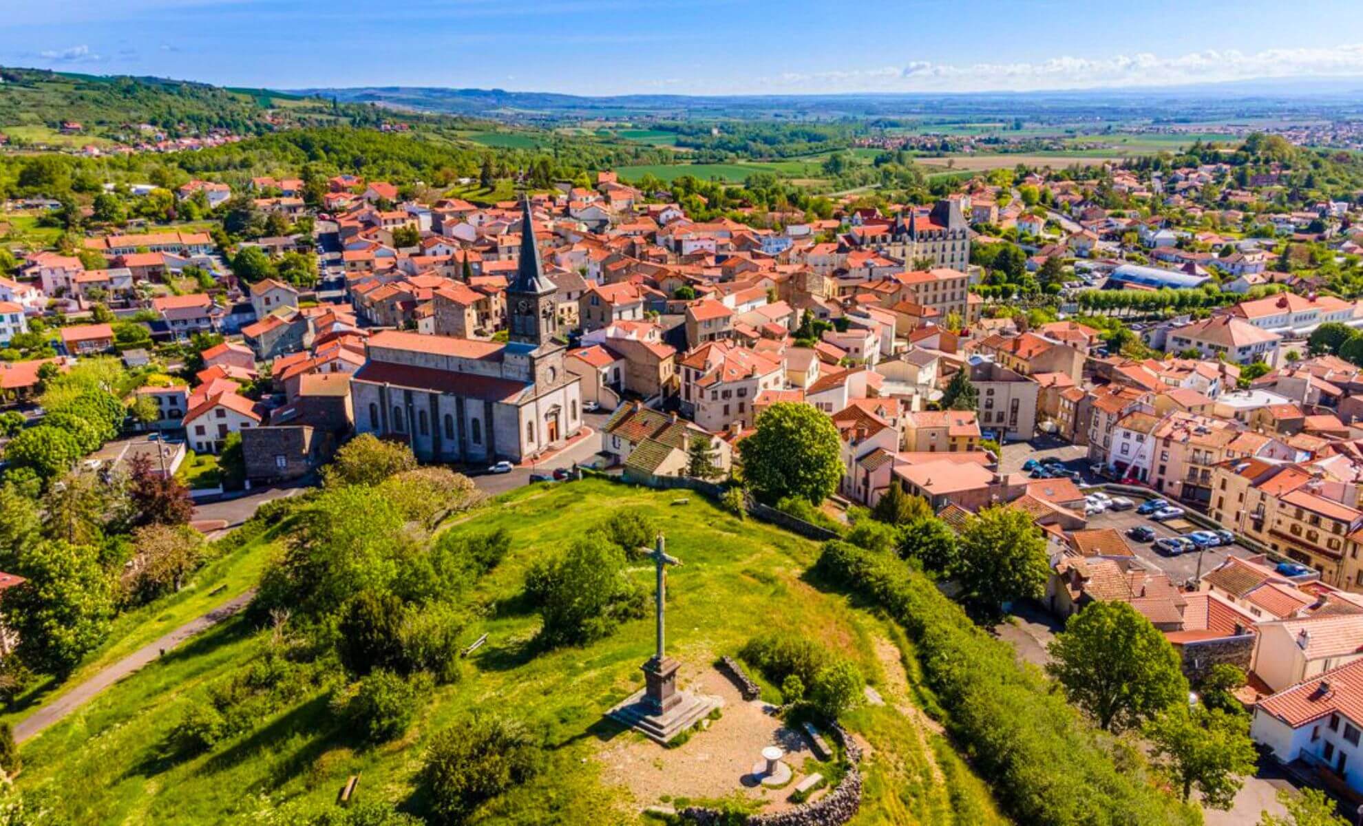 Le village de Châtel-Guyon