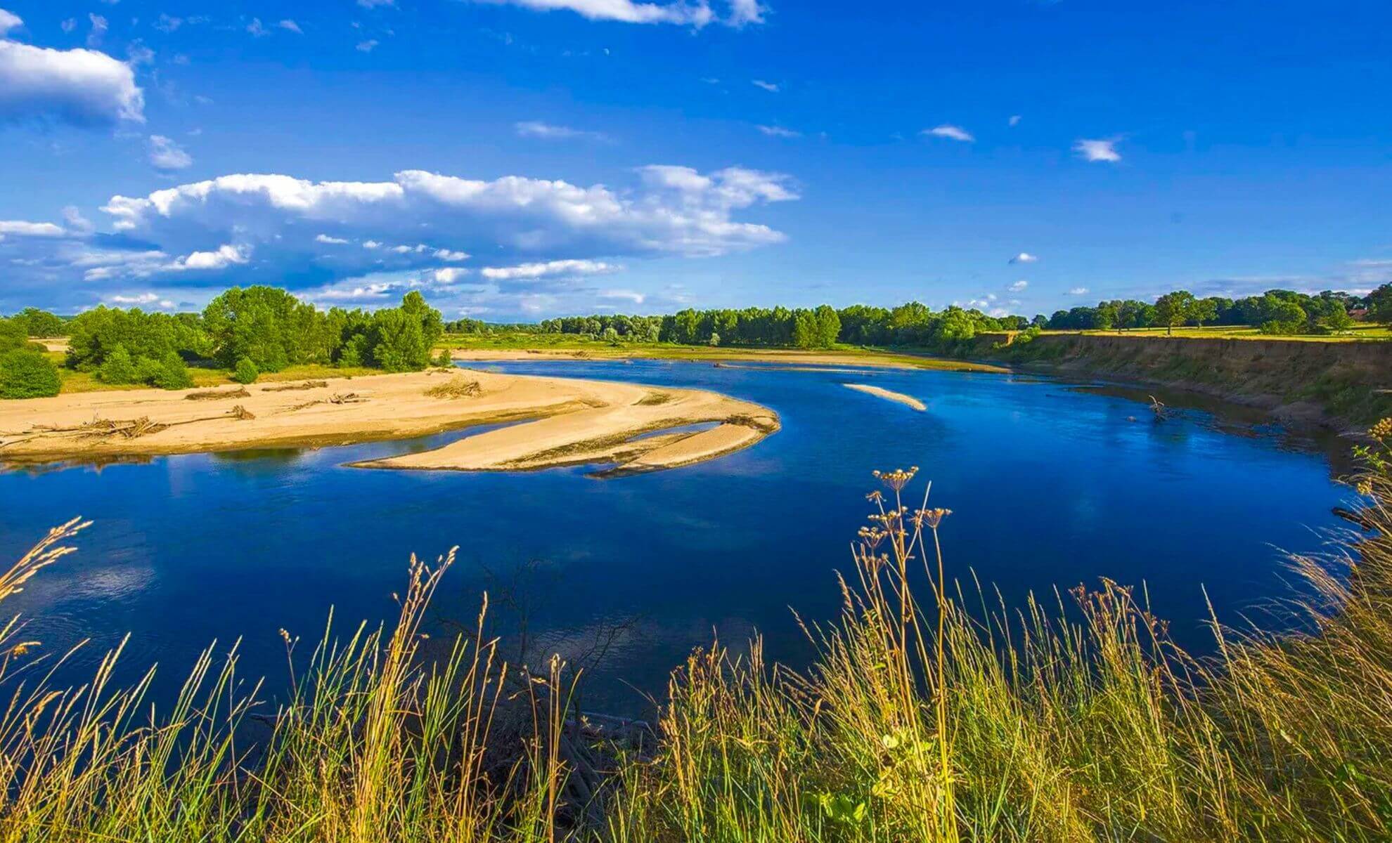 Rivière de la Réserve Naturelle du Val d’Allier