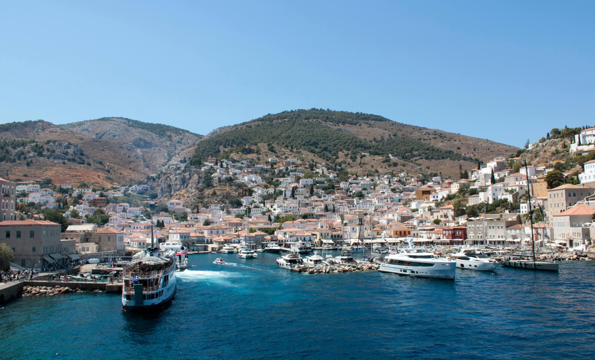 Île en Grèce