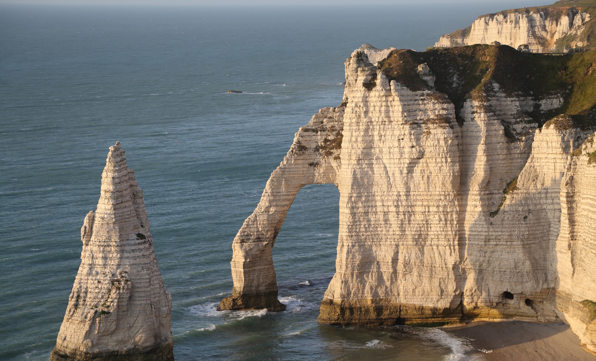 mini falaise d'Étretat