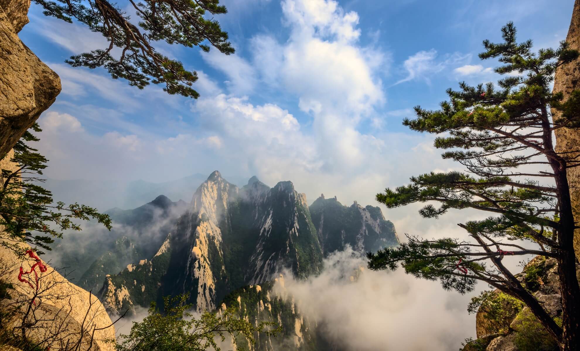 randonnée du mont Hua Shan