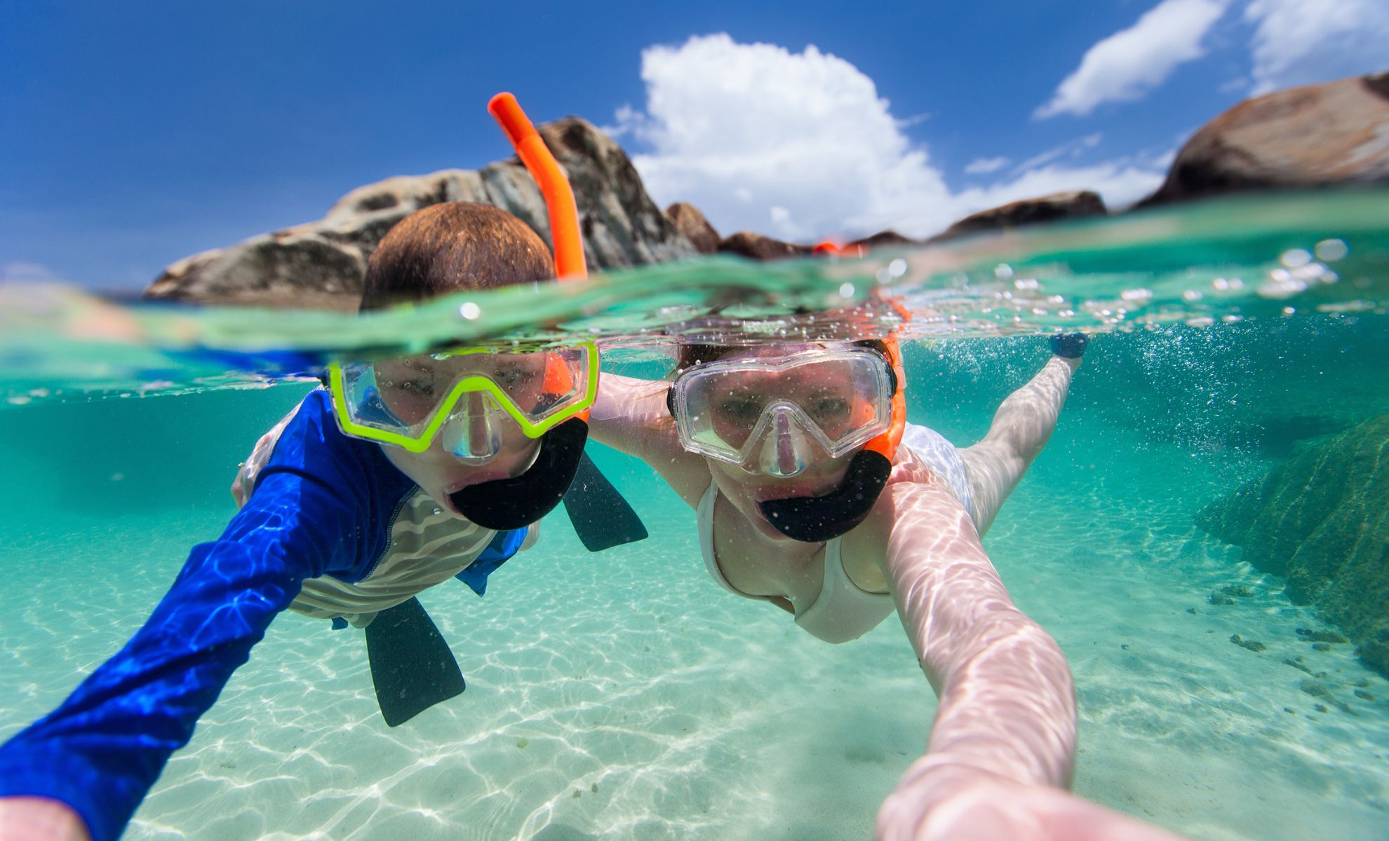 snorkling